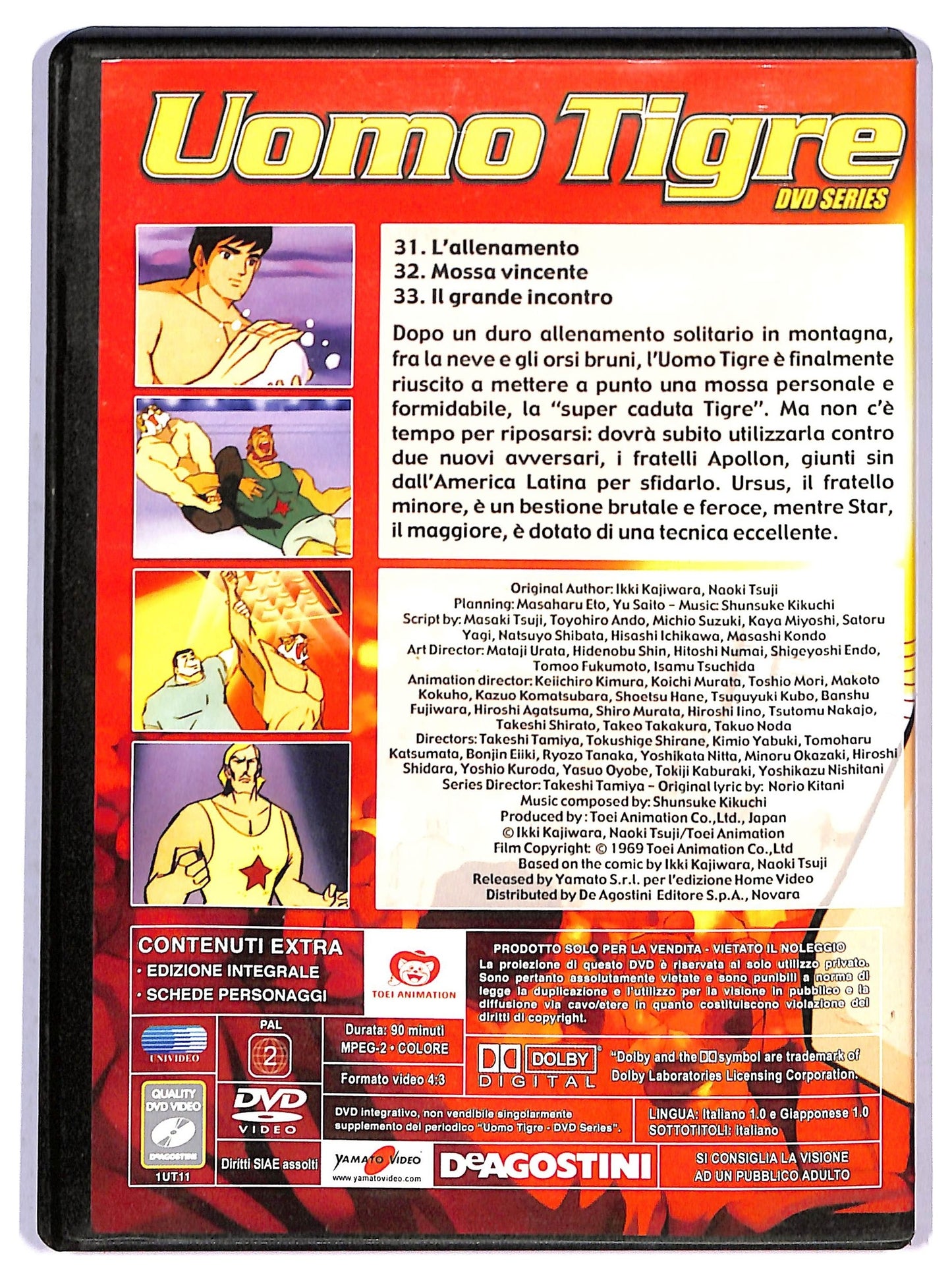 EBOND Uomo Tigre - Episodi da 31 a 33 EDITORIALE DVD D795606