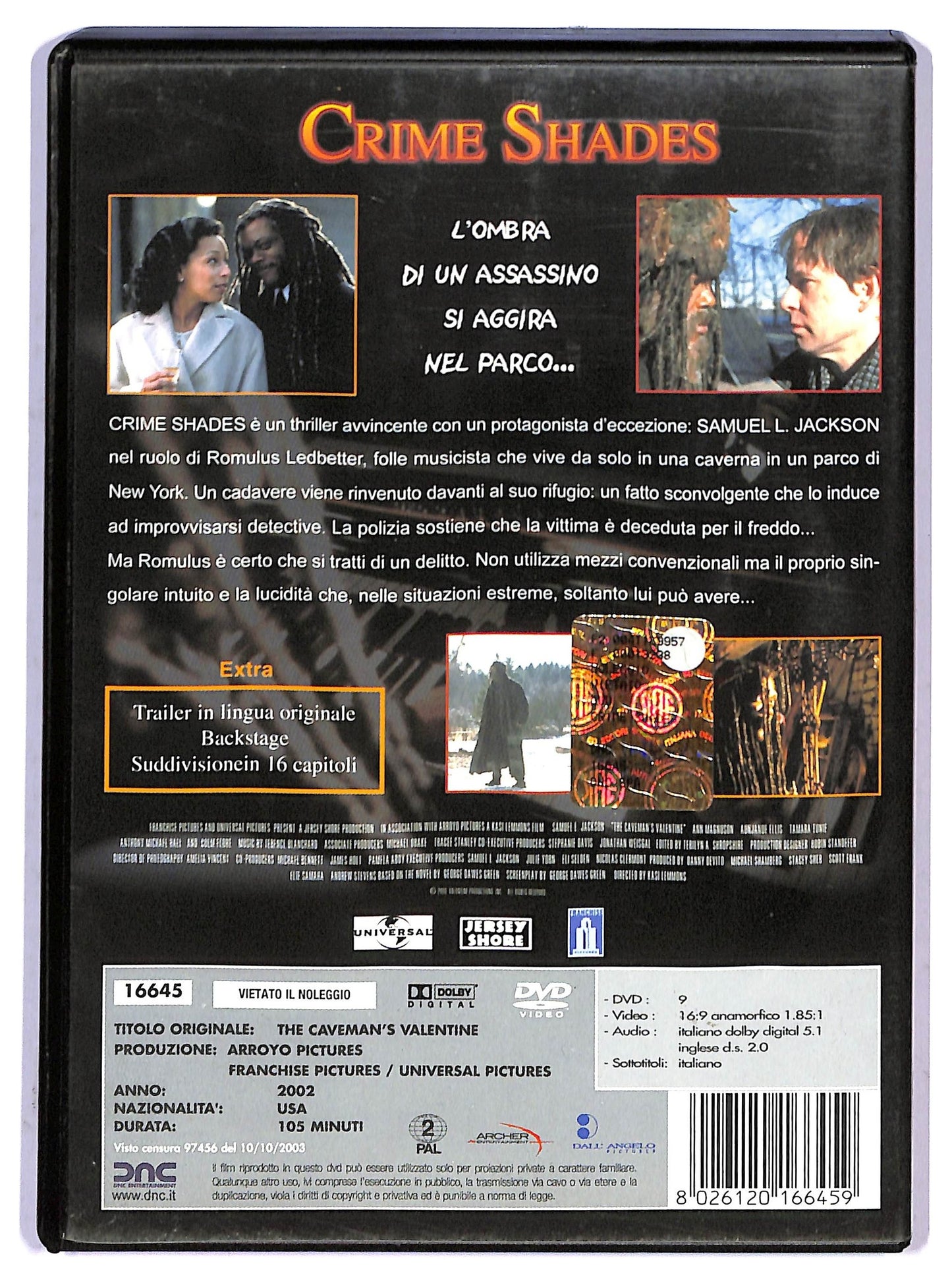EBOND crime shades DVD D795651