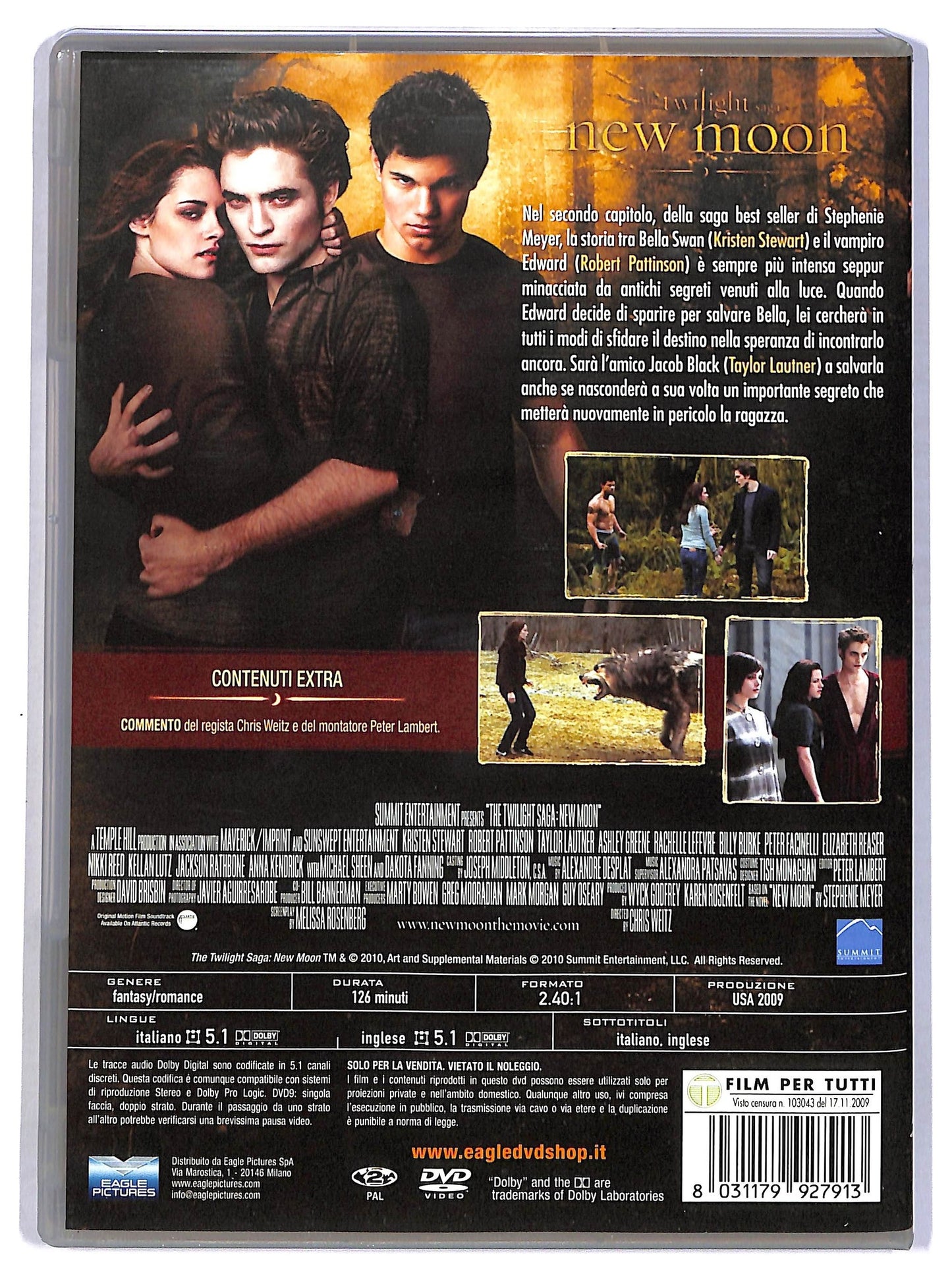 EBOND The Twilight Saga: New Moon DVD D795838