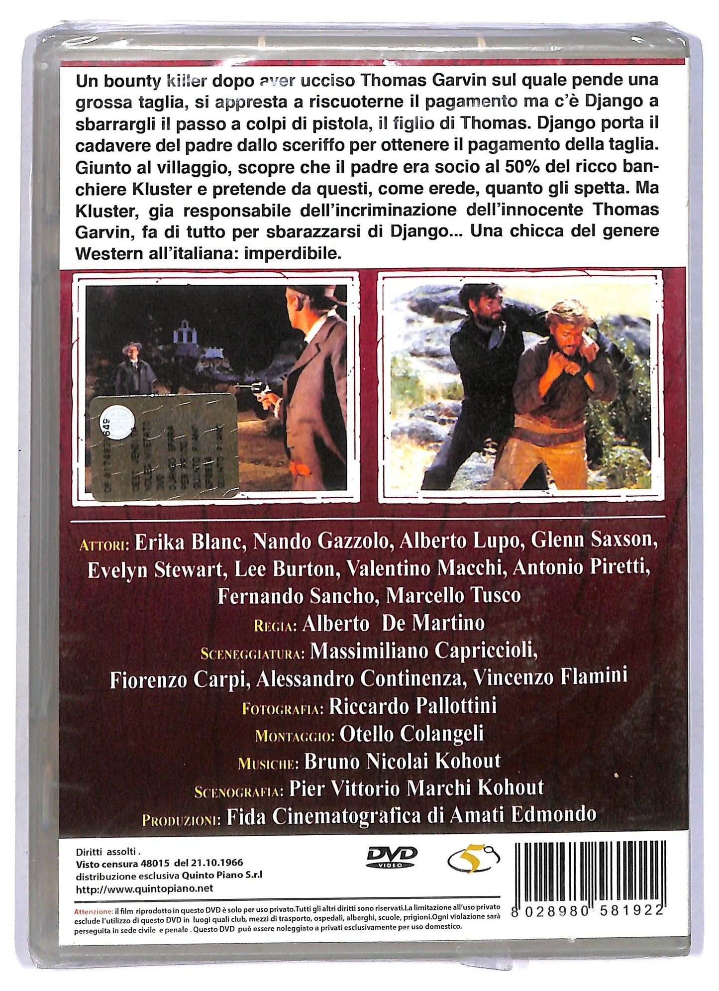 EBOND django spara per primo DVD D795857