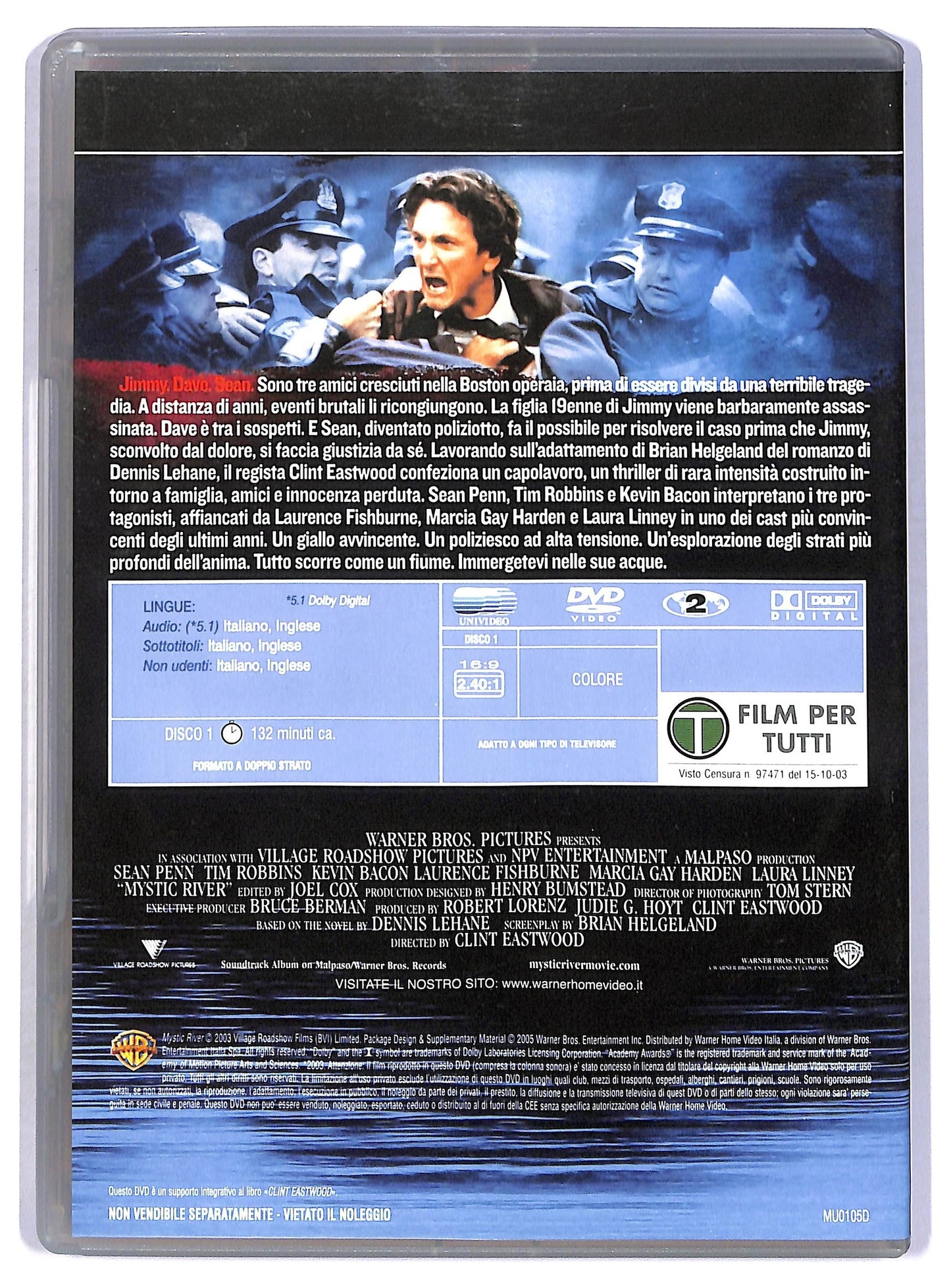EBOND Mystic River EDITORIALE DVD D795859