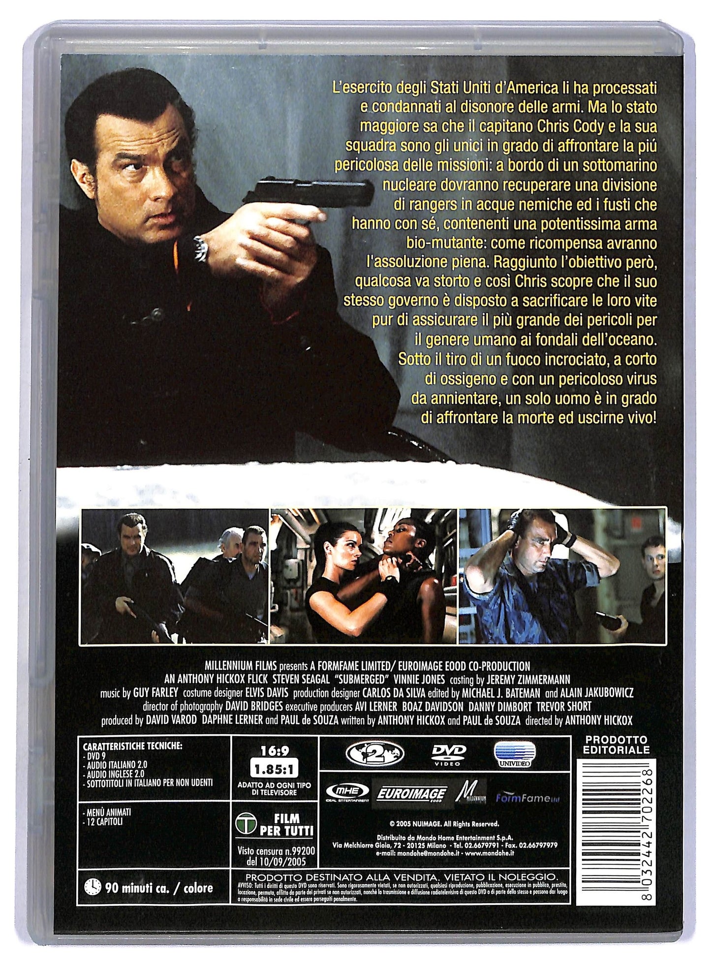 EBOND submerged EDITORIALE DVD D795864