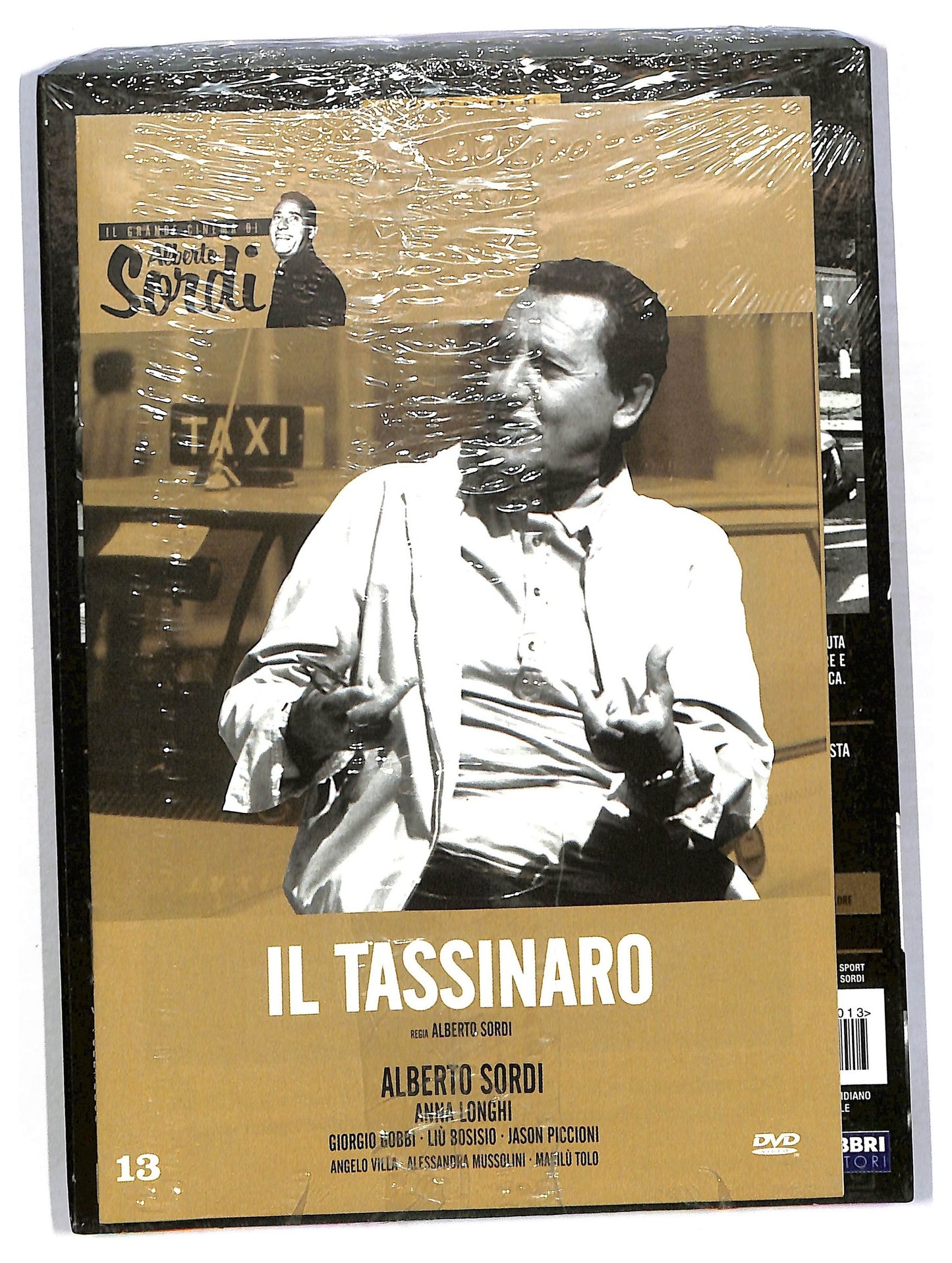EBOND Il Grande Cinema di Alberto Sordi - Il tassinaro Volume 13 EDITORIALE SLIPCASE DVD D795943