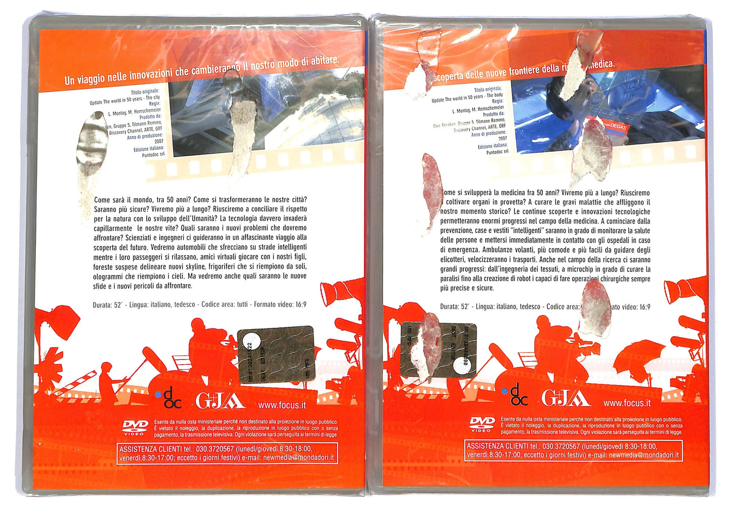 EBOND 2059:Cronache Dal Futuro - 1 & 2 EDITORIALE DVD D796025