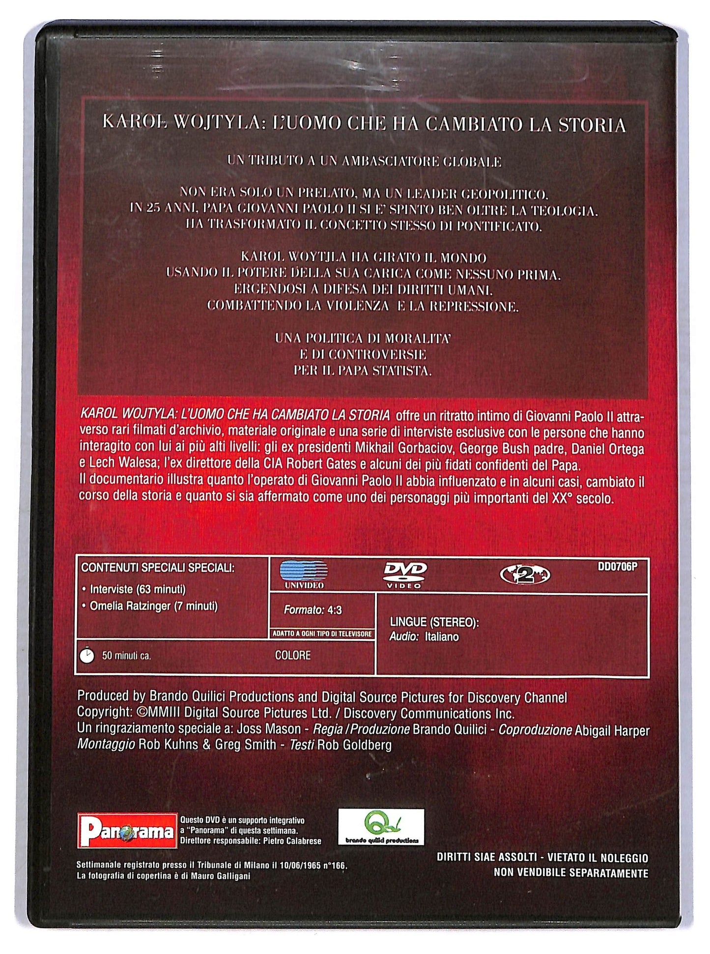 EBOND Karol Wojtyla L'Uomo Che Ha Cambiato La Storia EDITORIALE DVD D796053