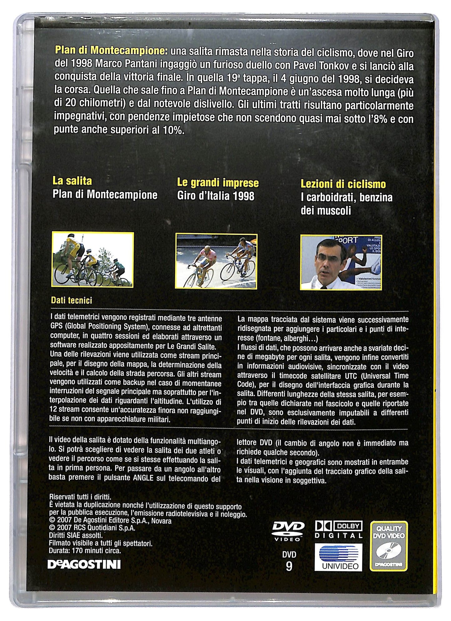 EBOND Le Grandi Salite Del Ciclismo Vol.20: Montecampione DVD Editoriale D796060