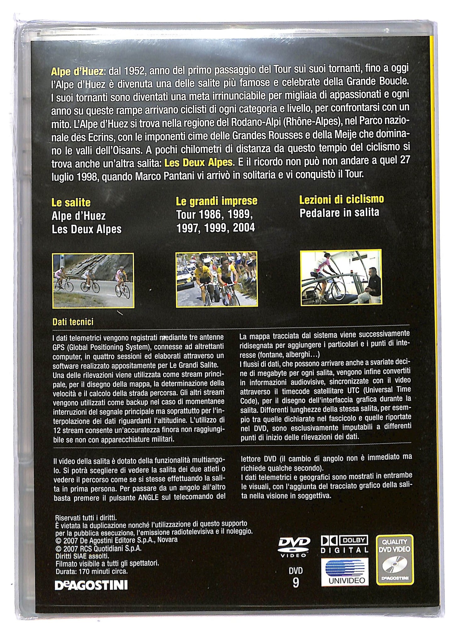 EBOND Le Grandi Salite Del Ciclismo Vol.10: Alpe D'huez Les Deux Alp DVD D796103