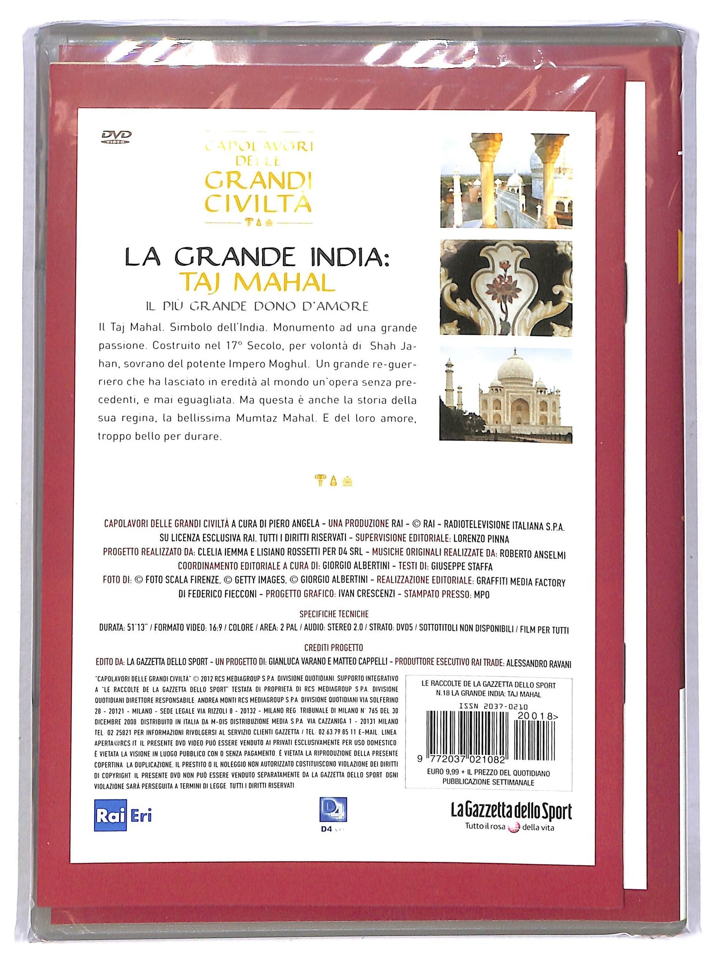 EBOND La grande India: Taj Mahal Vol.18 EDITORIALE DVD D796144