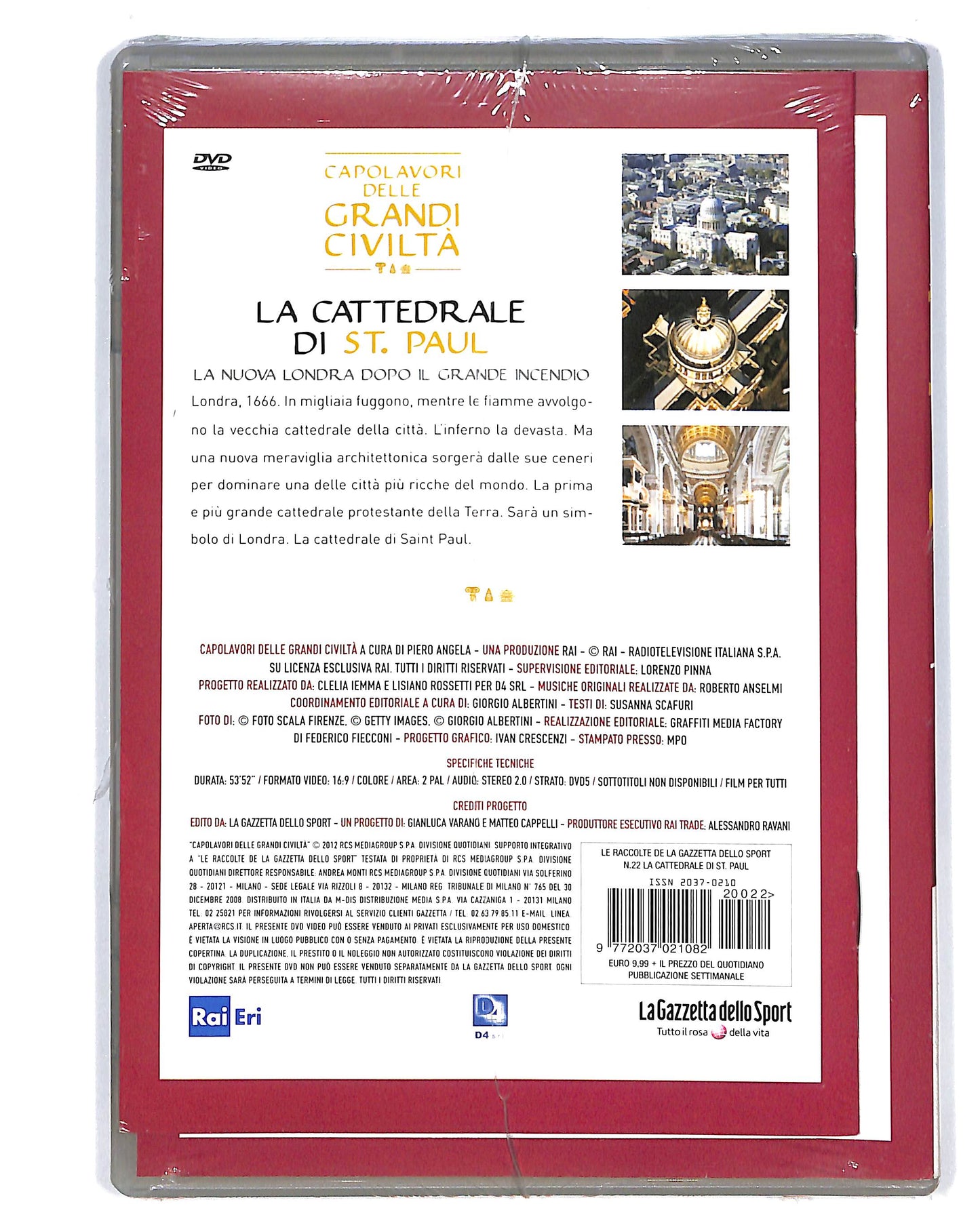 EBOND La cattedrale di St. Paul Vol.22 EDITORIALE DVD D796145