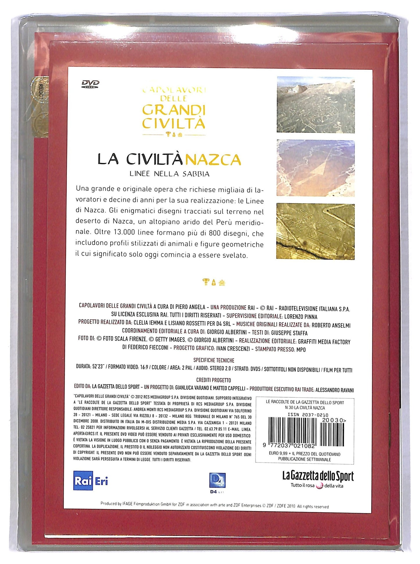 EBOND La civilta Nazca Vol.30 EDITORIALE DVD D796151