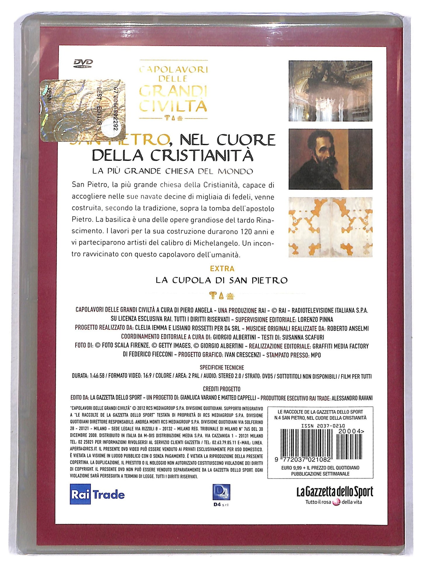 EBOND Piero Angela - San Pietro Nel Cuore Del Cristianita EDITORIALE DVD D796156