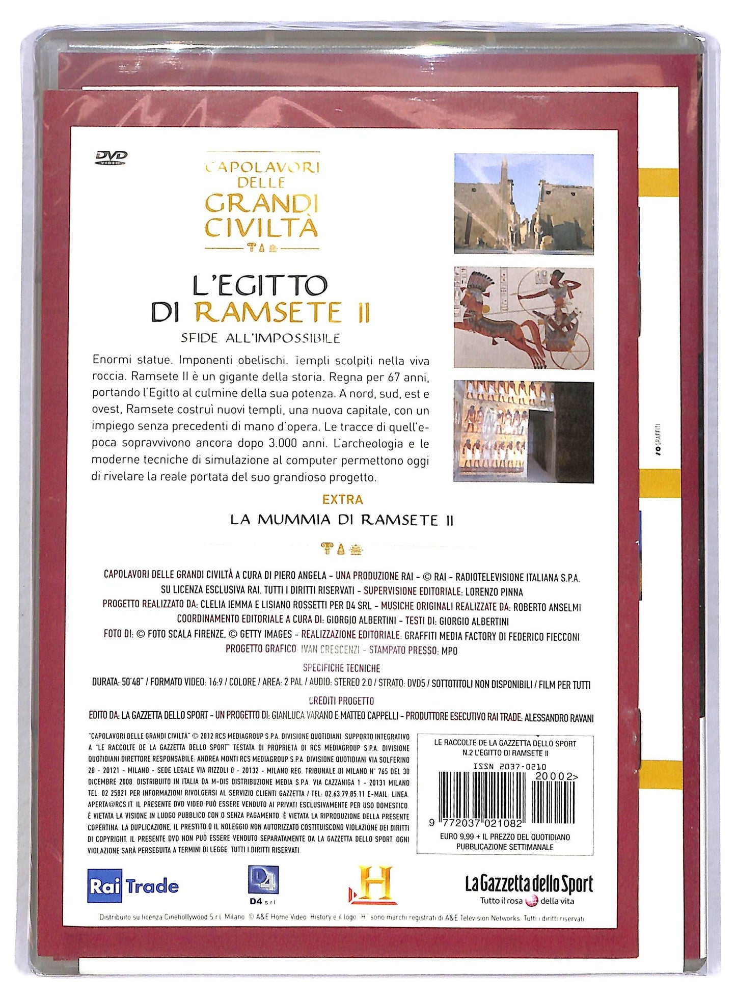 EBOND Piero Angela - L'Egitto Di Ramsete II EDITORIALE DVD D796158