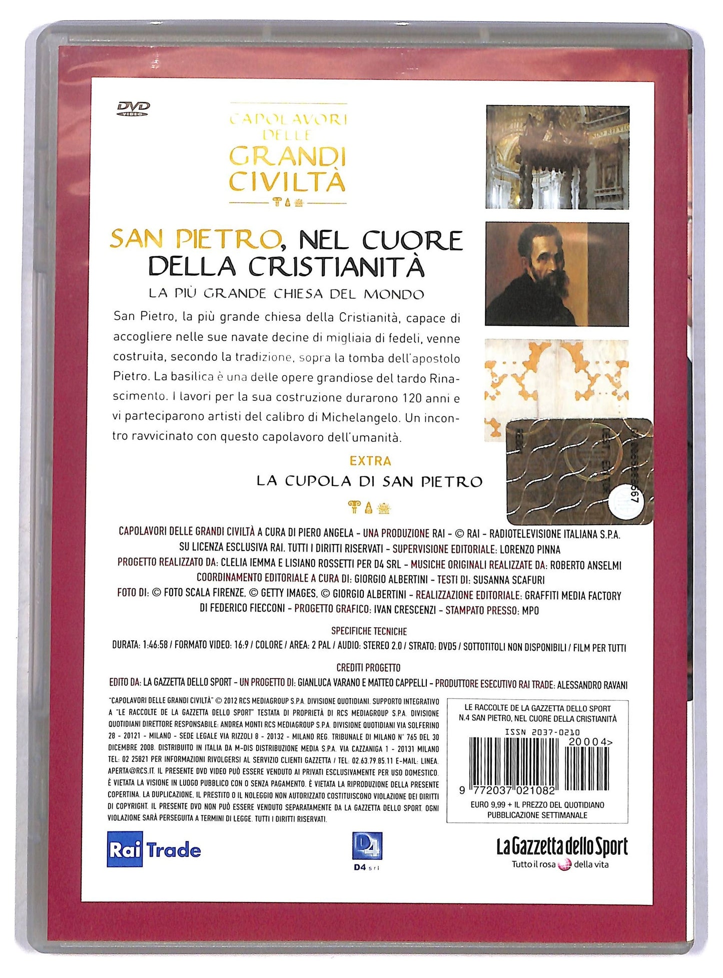 EBOND Piero Angela - San Pietro Nel Cuore Della  Cristianita EDITORIALE DVD D796203