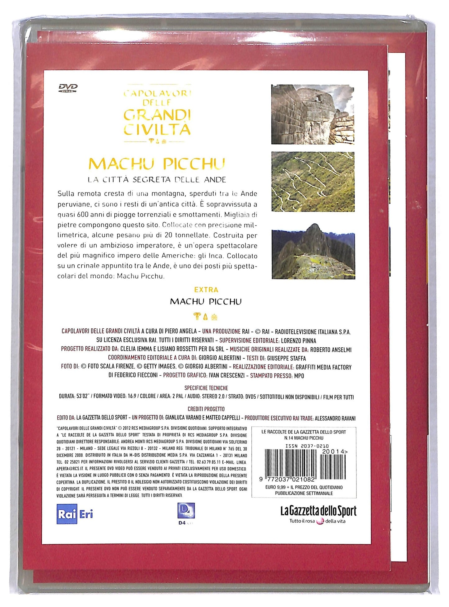 EBOND Machu Picchu Vol.14 EDITORIALE DVD D796207