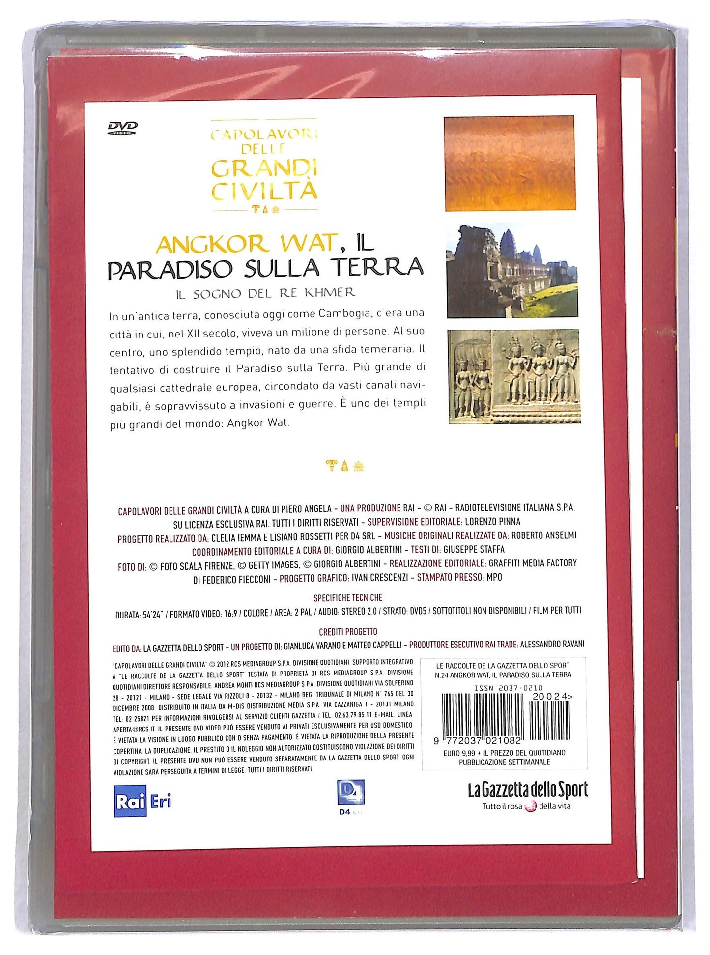 EBOND Angkor Wat, il paradiso sulla Terra Vol.24 EDITORIALE DVD D796210