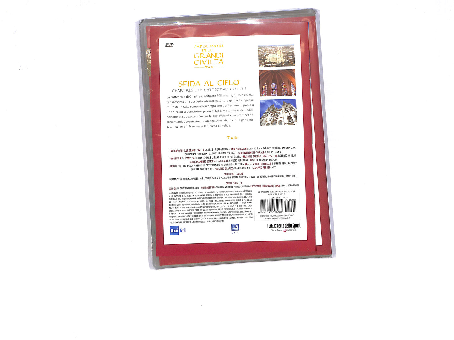 EBOND Piero Angela - Sfida al Cielo Chartres e le Cattedrali Gotiche EDITORIALE DVD D796211