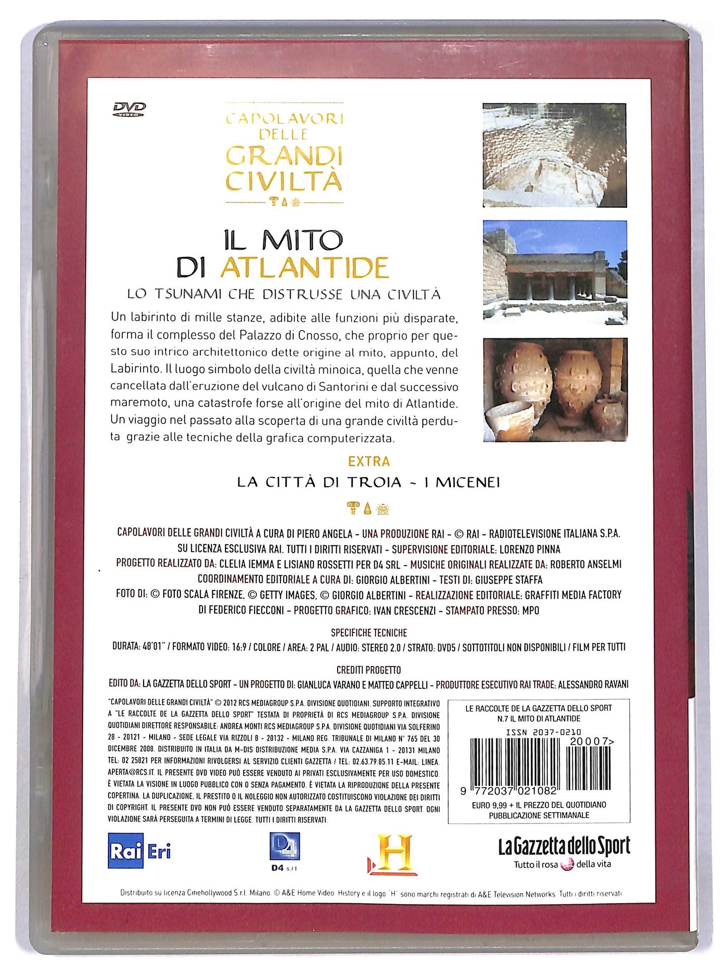 EBOND Piero Angela - IL Mito DI Atlantide  EDITORIALE DVD D796213
