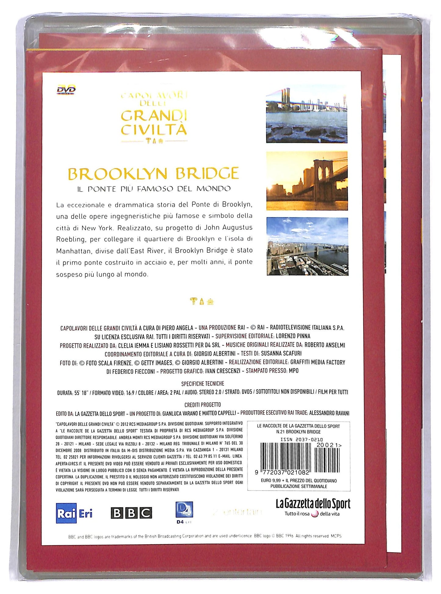 EBOND Brooklyn Bridge Vol.21 EDITORIALE DVD D796218