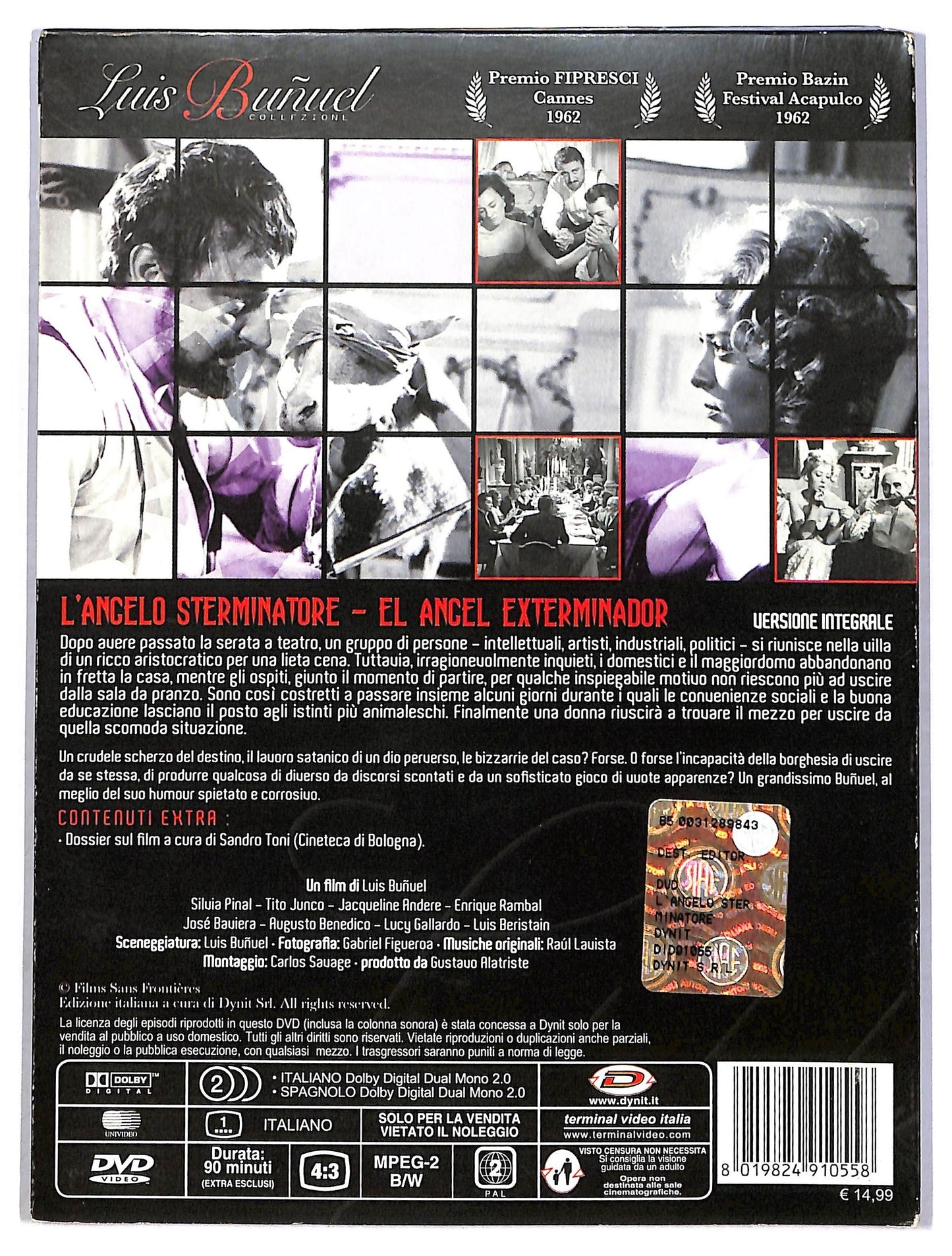 EBOND L'Angelo Sterminatore EDITORIALE DVD Digibook D796228