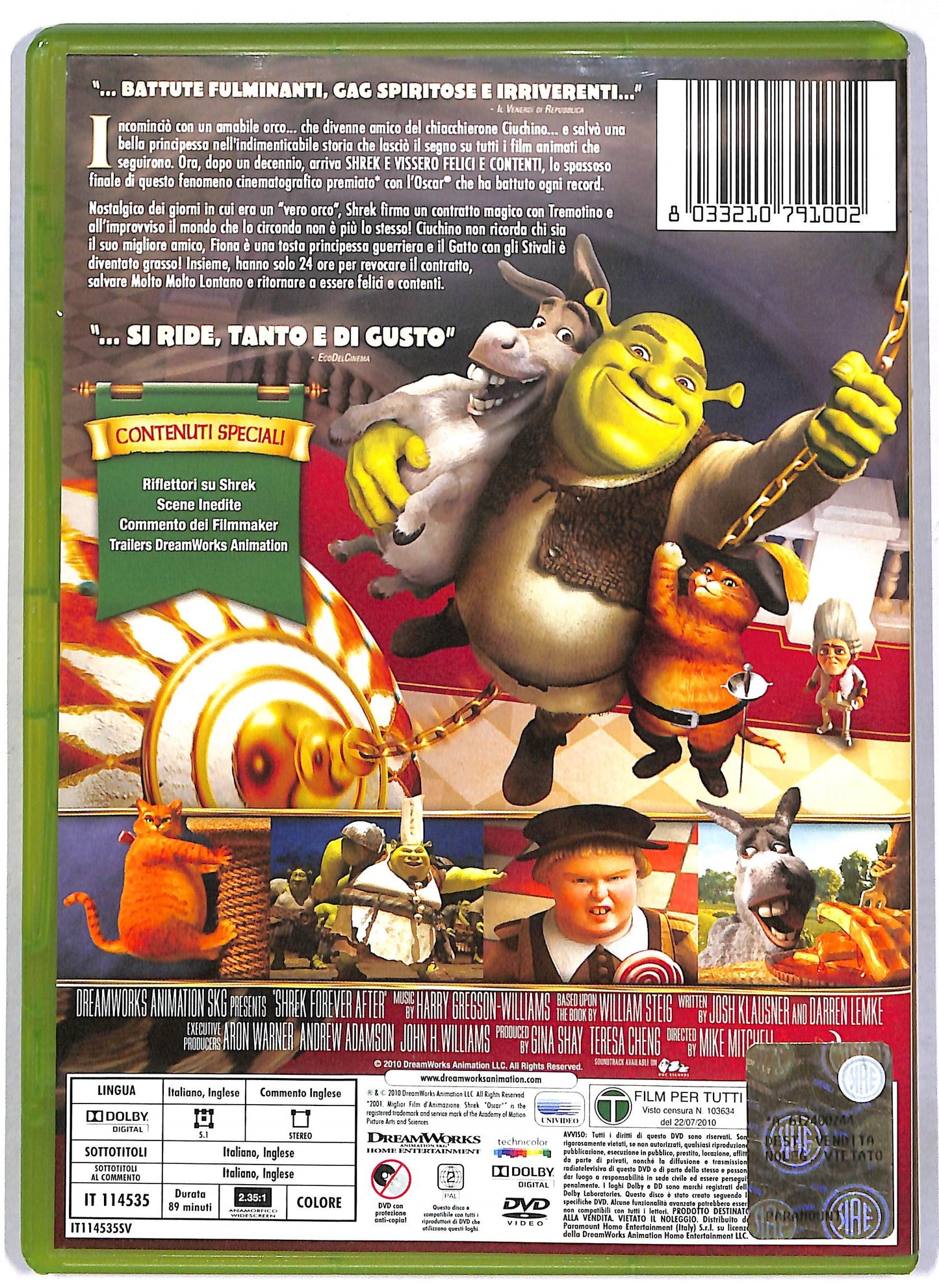 EBOND Shrek e Vissero Tutti Felici e Contenti DVD D796233
