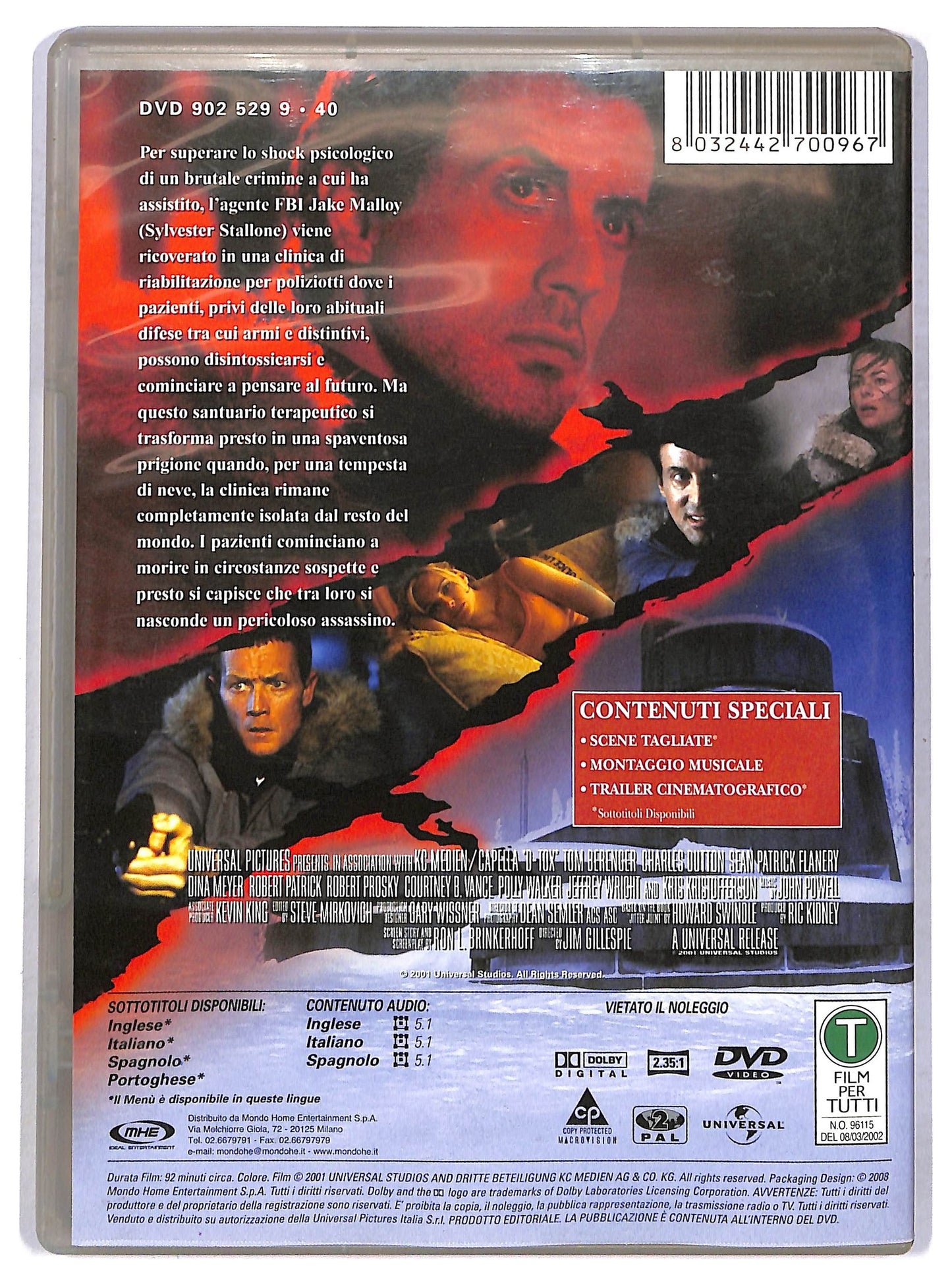 EBOND D-Tox EDITORIALE DVD D796325