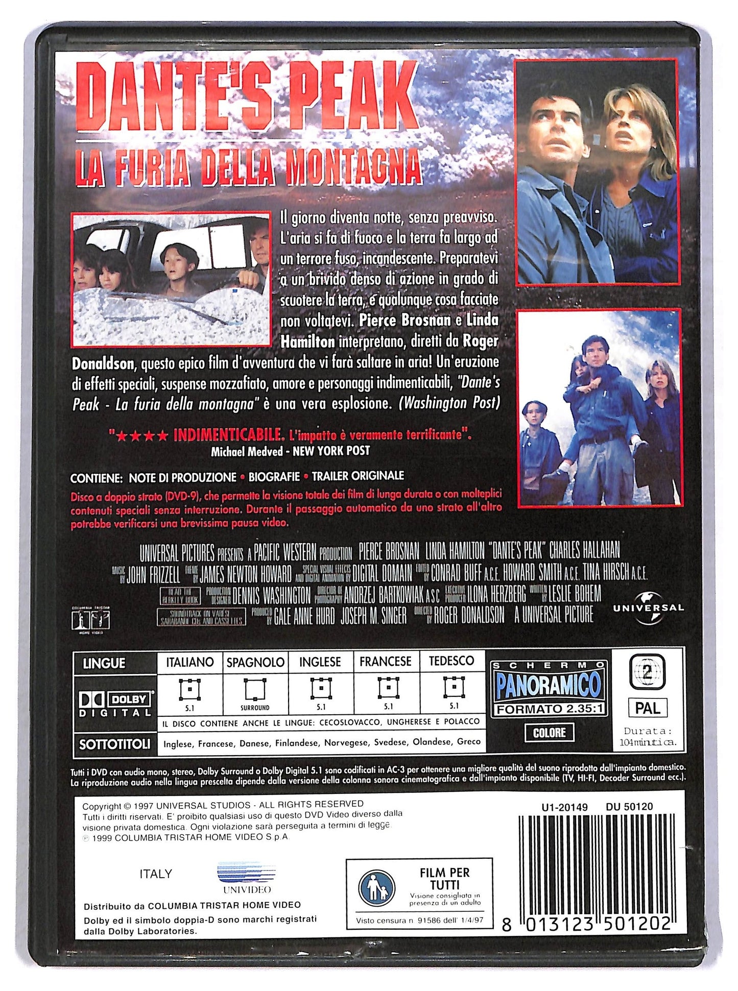 EBOND Dante's Peak - La furia della montagna DVD D796347