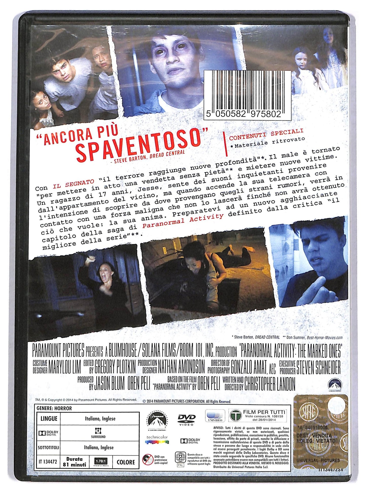 EBOND Il segnato DVD D796354