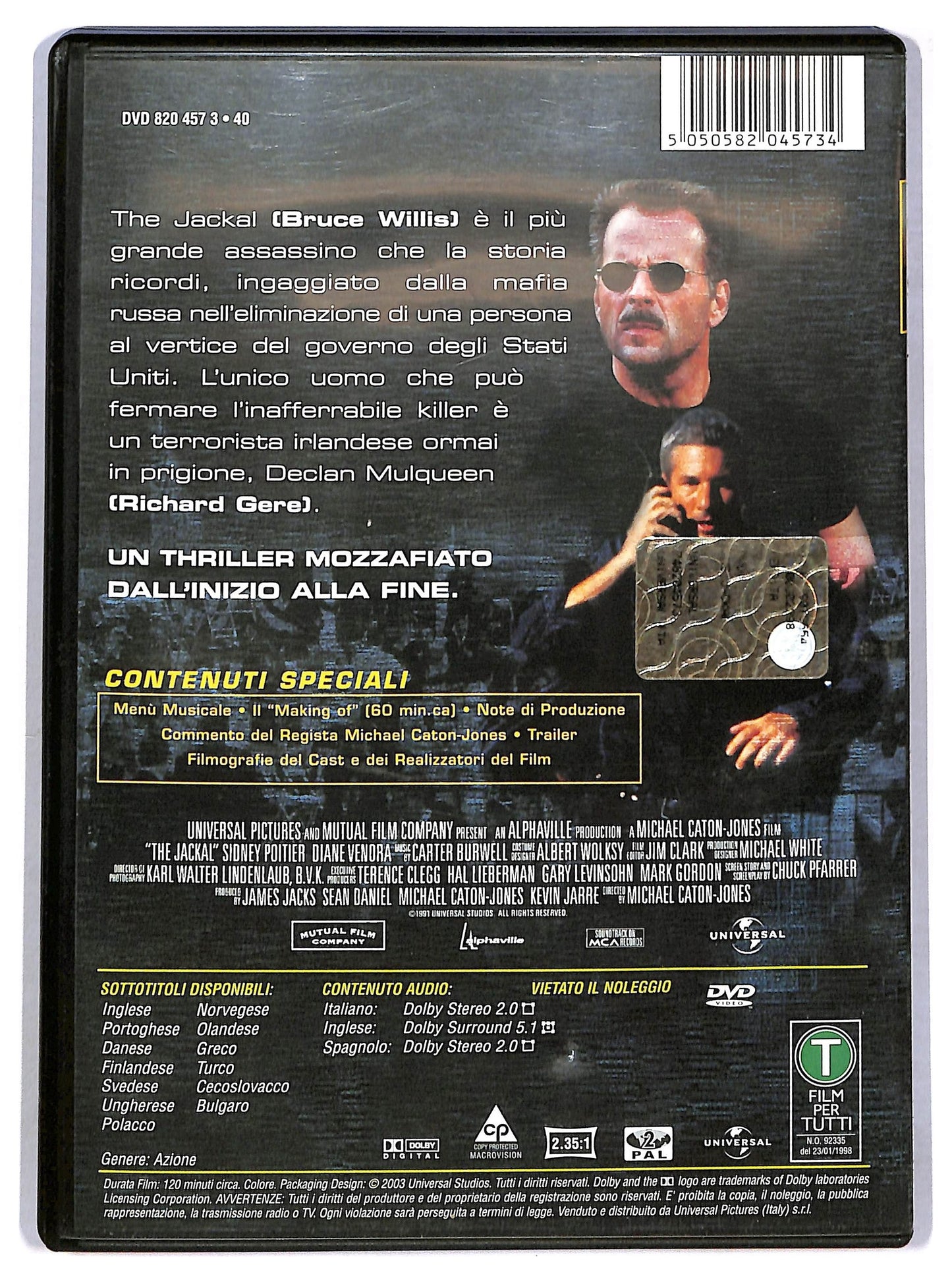 EBOND The Jackal DVD D796359
