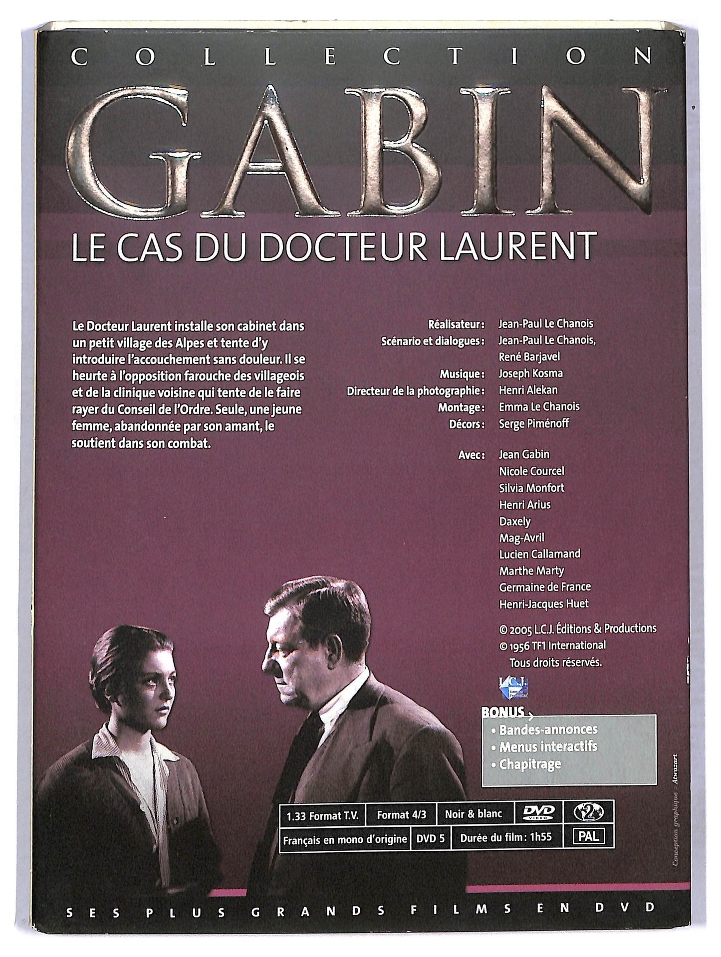 EBOND Le Cas Du Docteur Laurent EDITORIALE DVD D796426