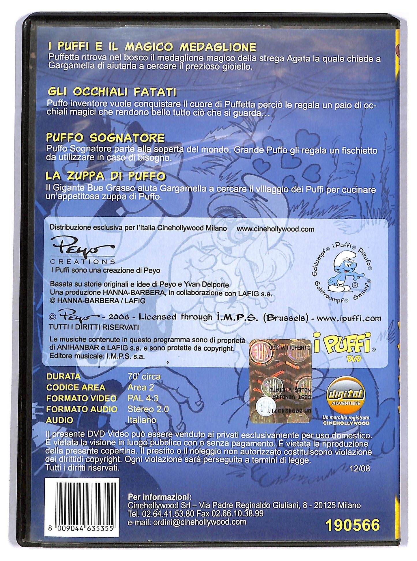 EBOND I Puffi - IL Mondo Blu De i Puffi DVD D796433