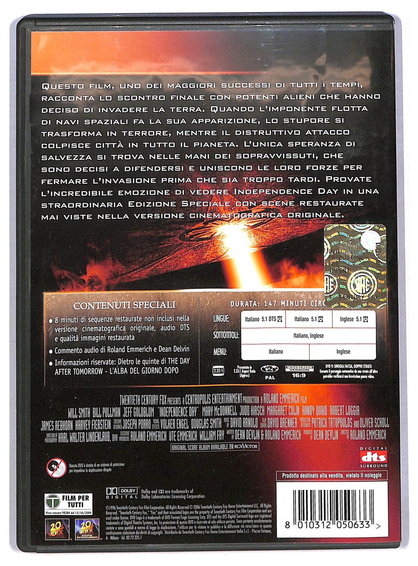 EBOND Independence Day DVD D796442