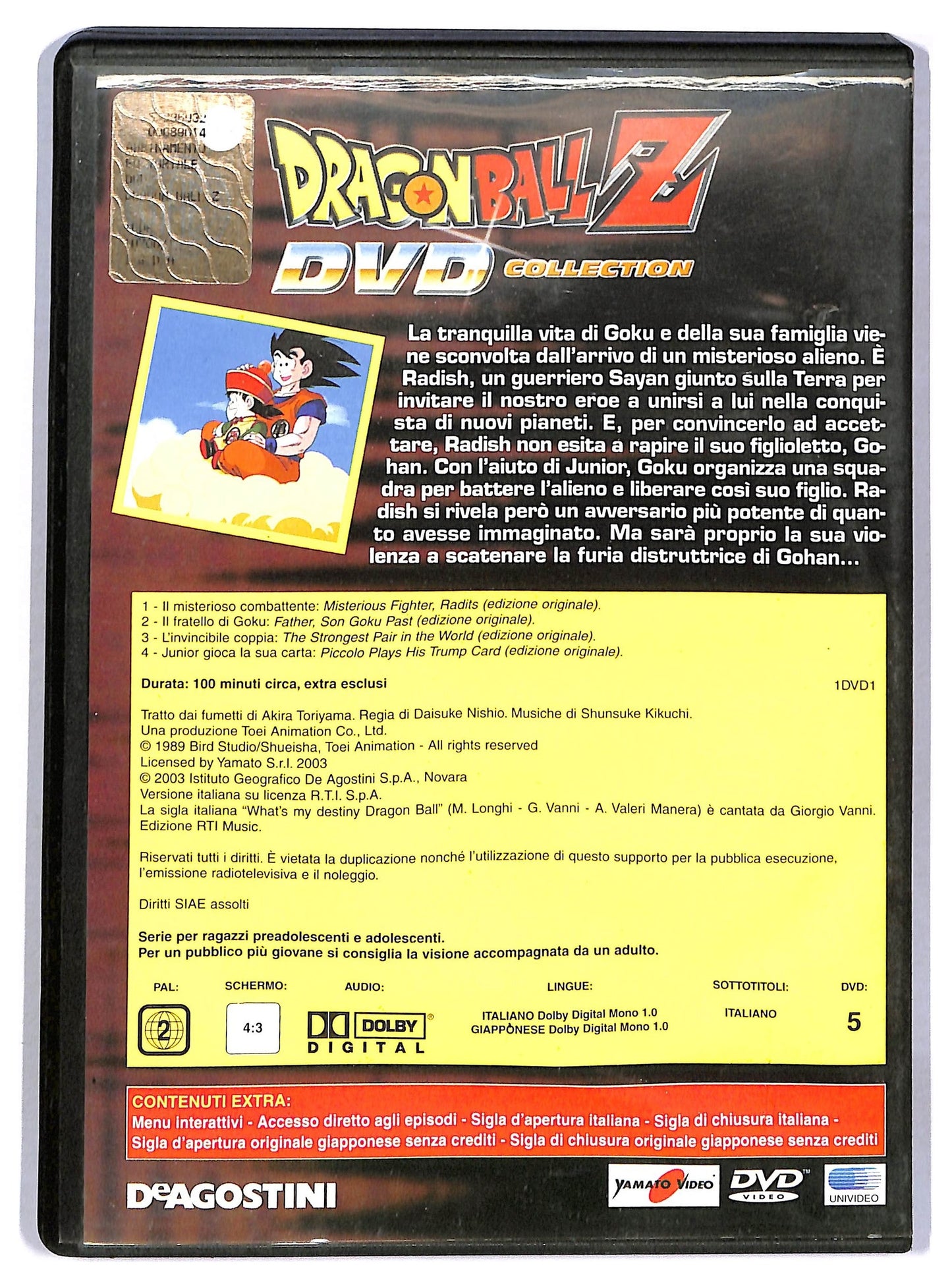 EBOND Dragon Ball Z DVD Collection Vol. 1 DVD Editoriale D796464