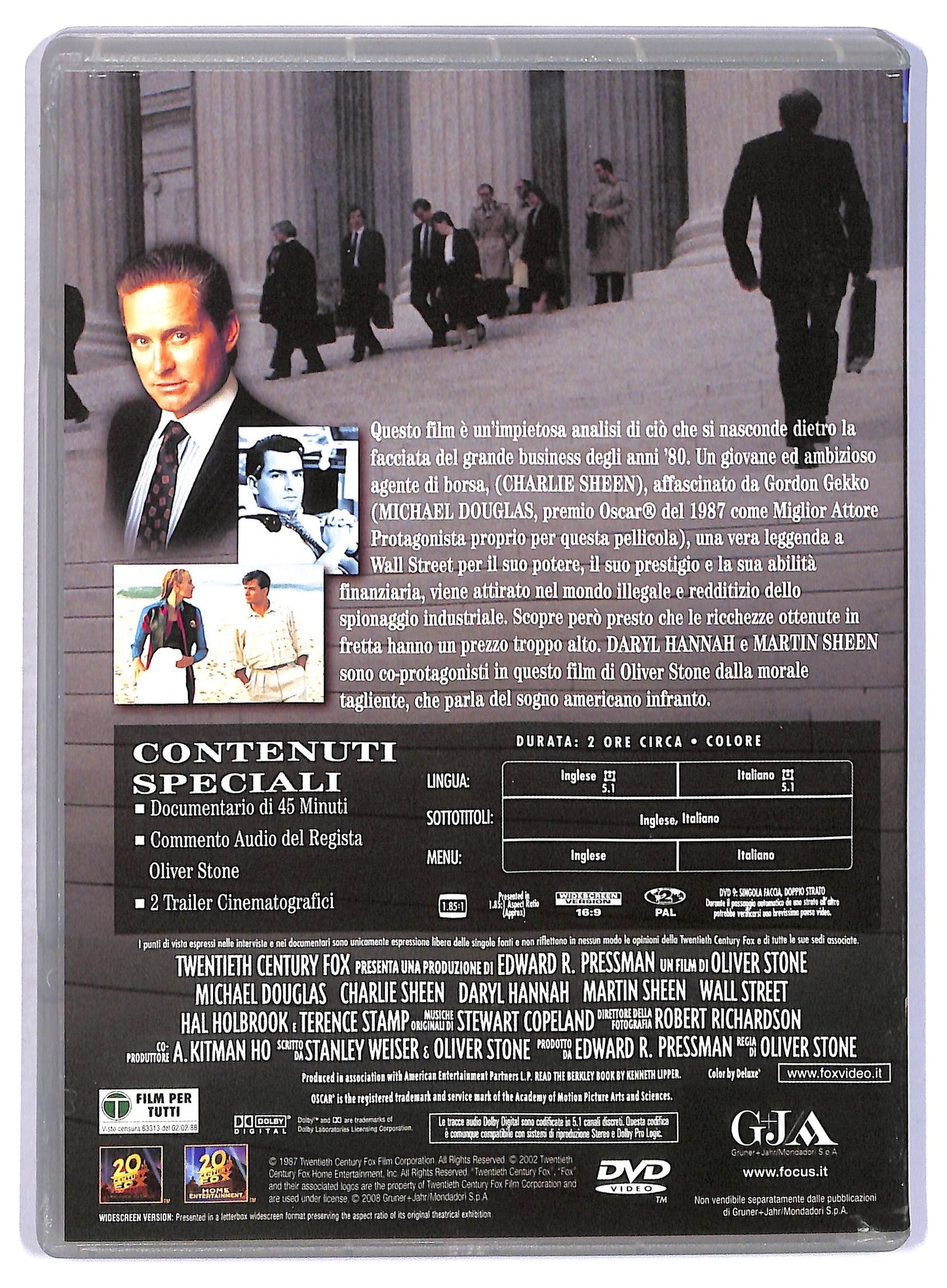 EBOND Wall Street SPECIAL EDITION EDITORIALE DVD D796504