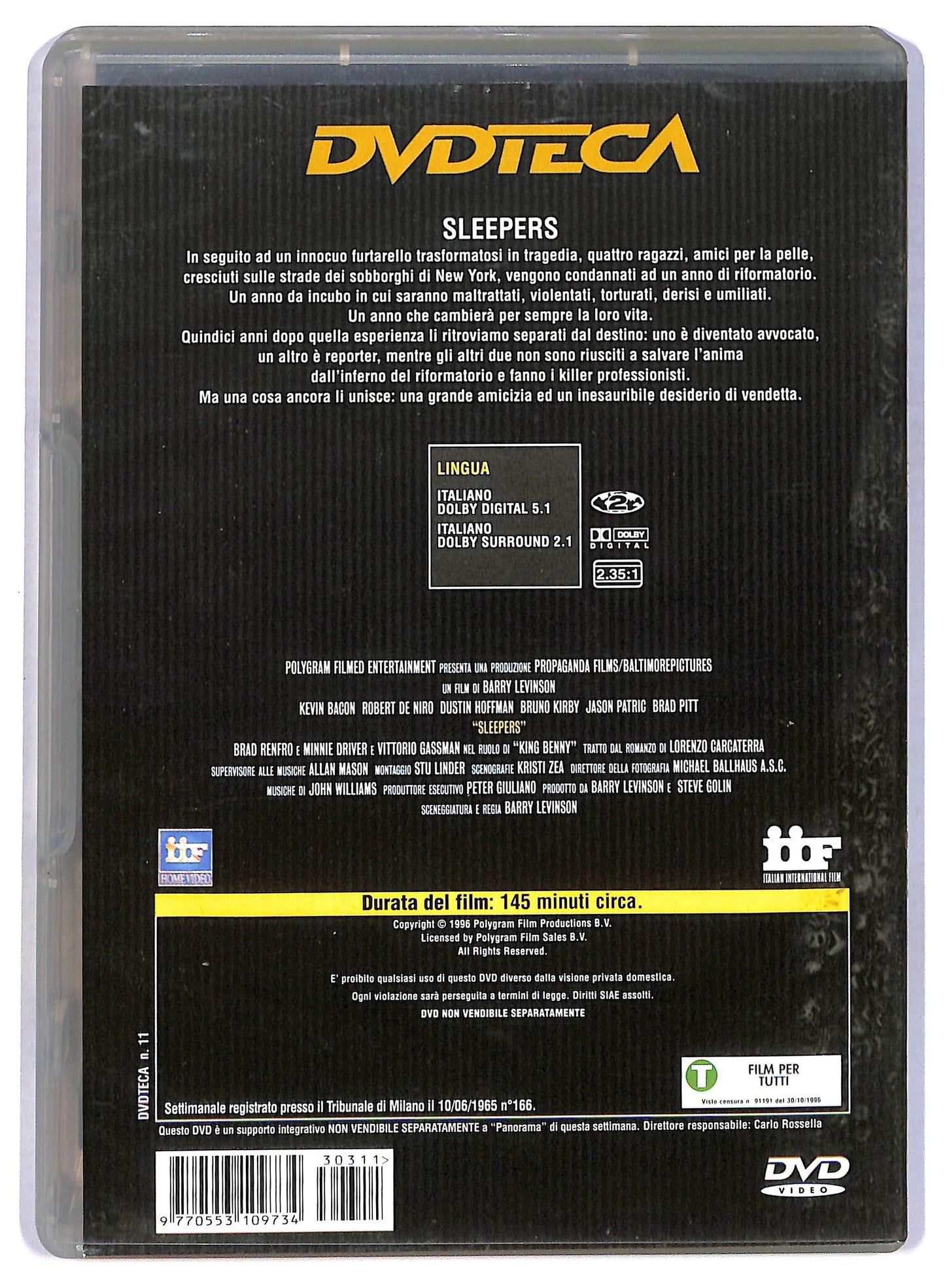 EBOND Sleepers EDITORIALE DVD D796554