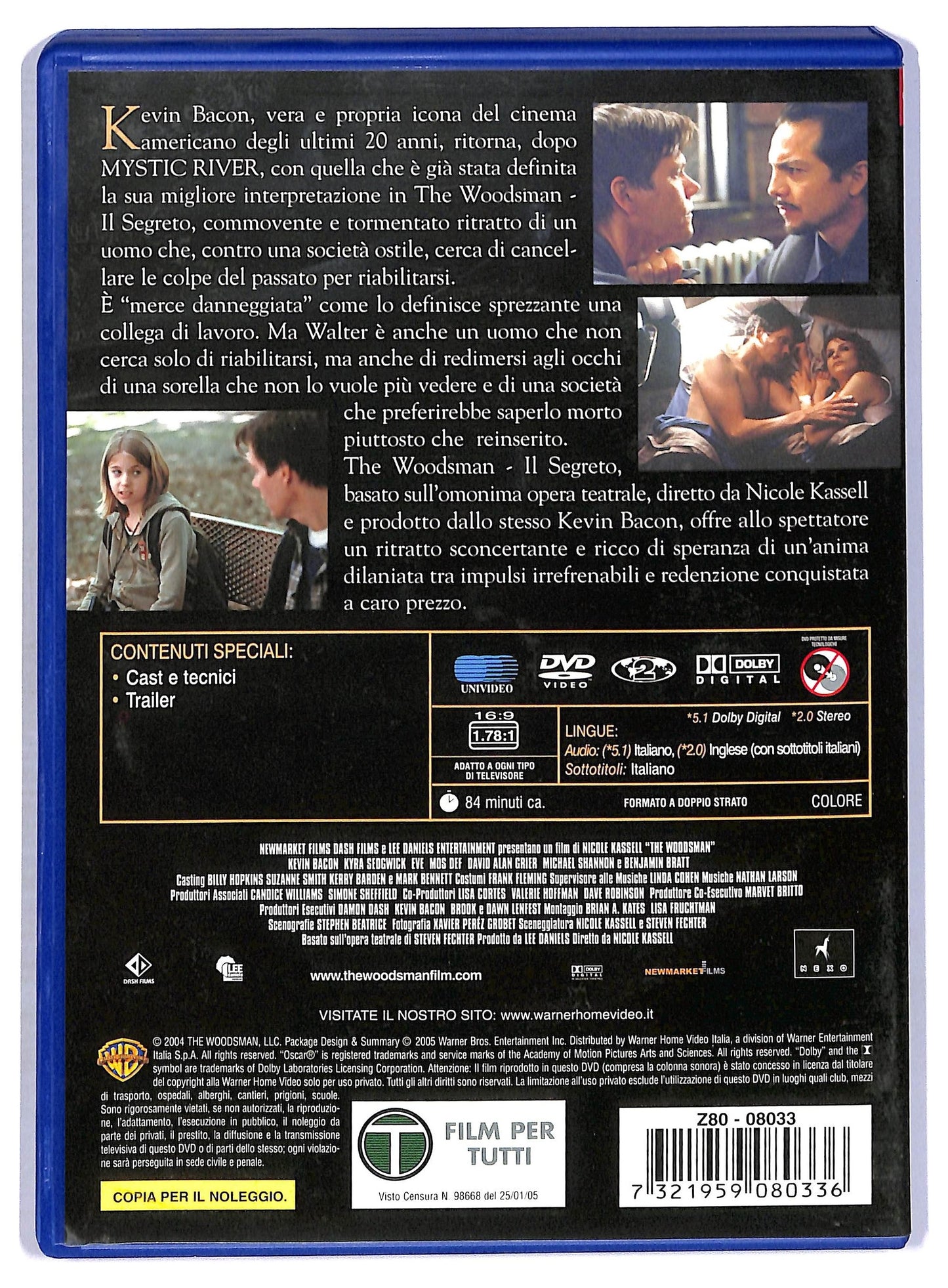EBOND The Woodsman - Il segreto NOLEGGIO DVD D796558