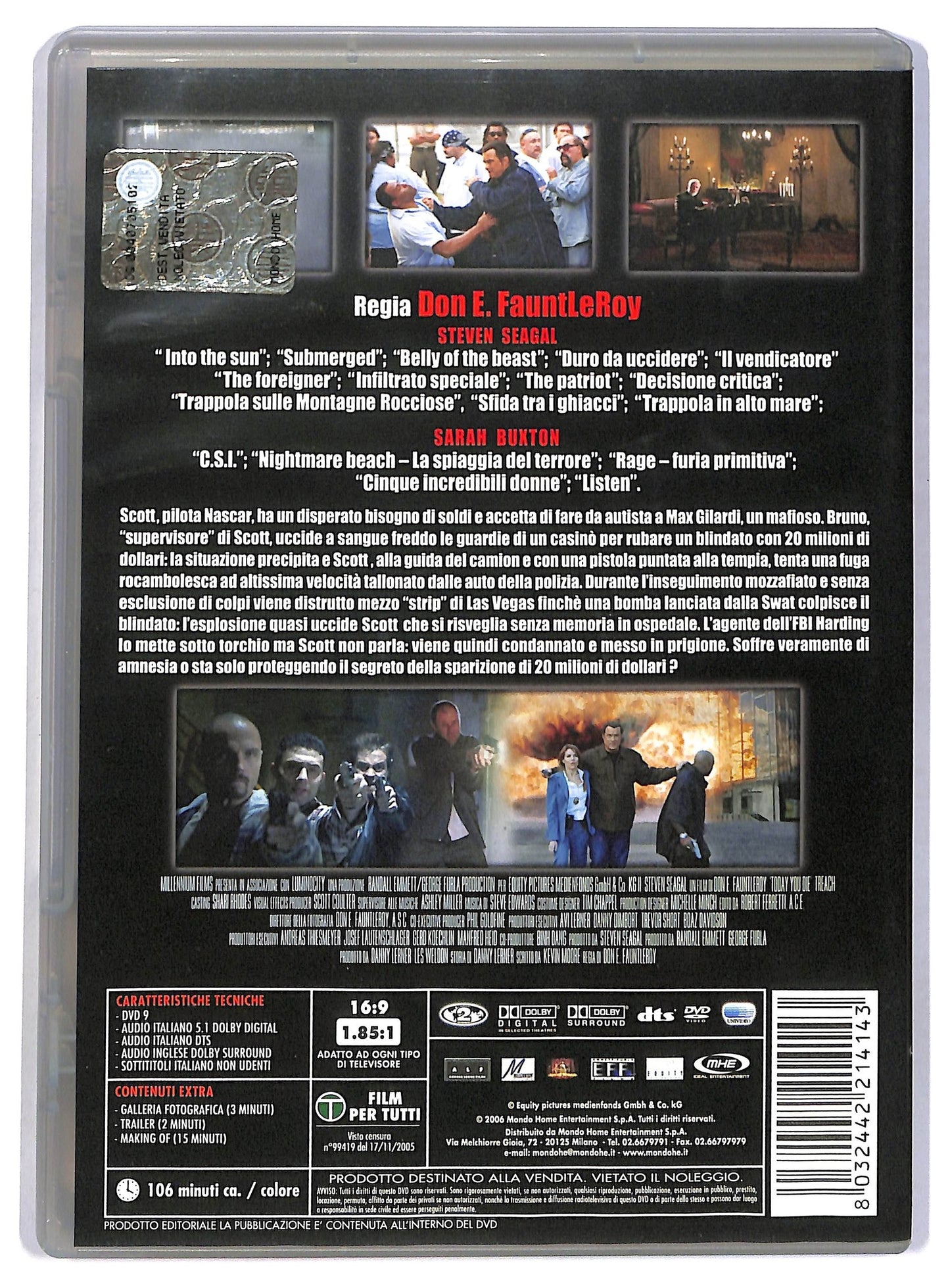 EBOND Today You Die DVD D796711