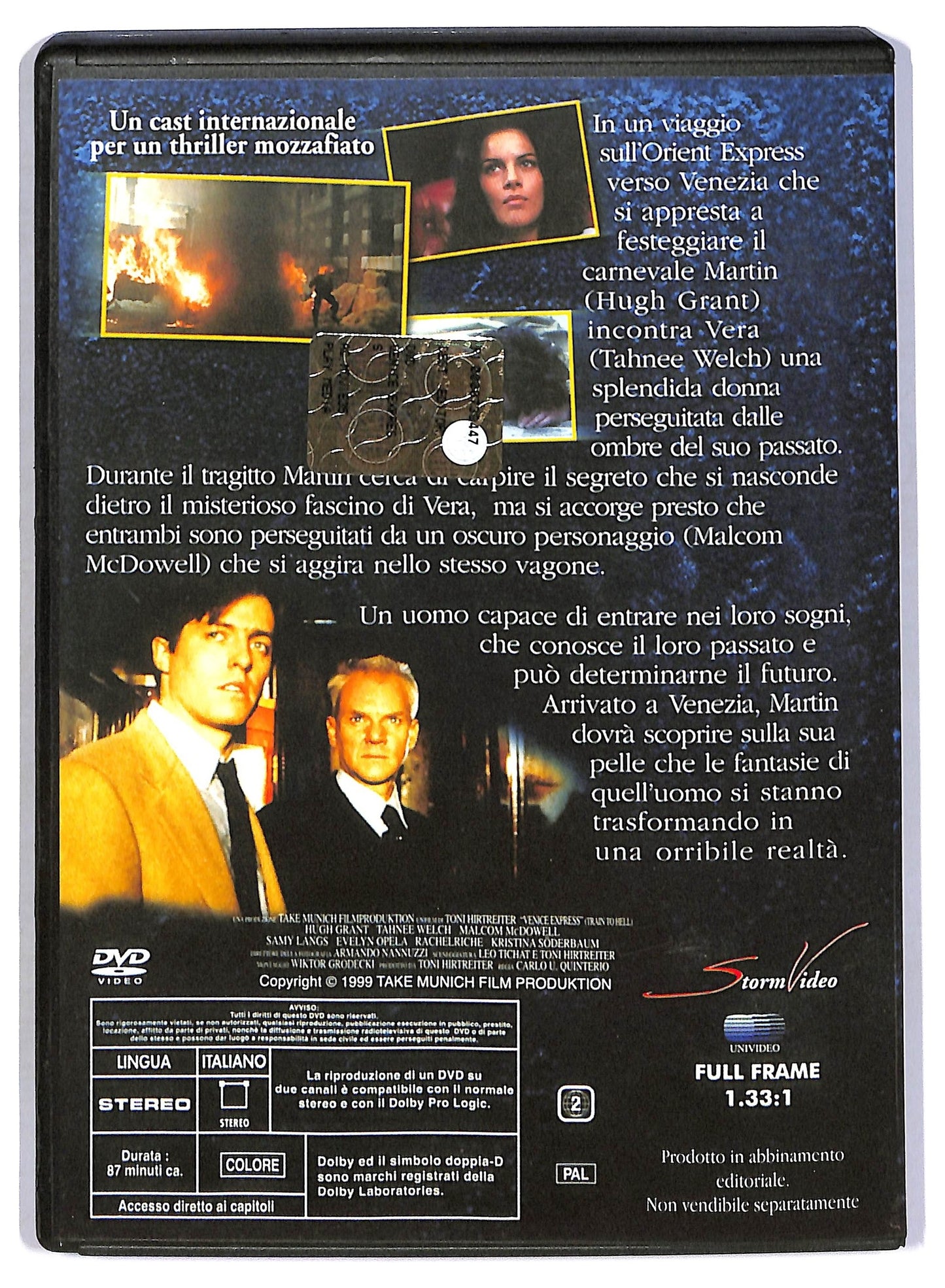 EBOND Venice Express Con Hugh Grant DVD Editoriale D796713