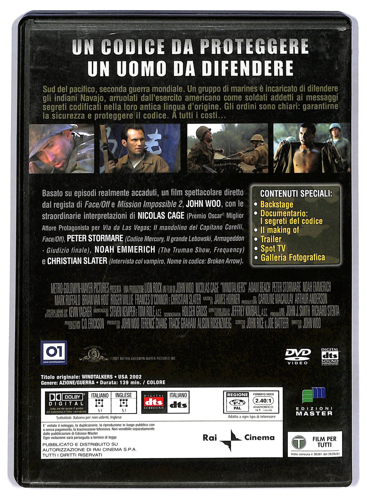 EBOND Windtalkers EDITORIALE DVD D796733