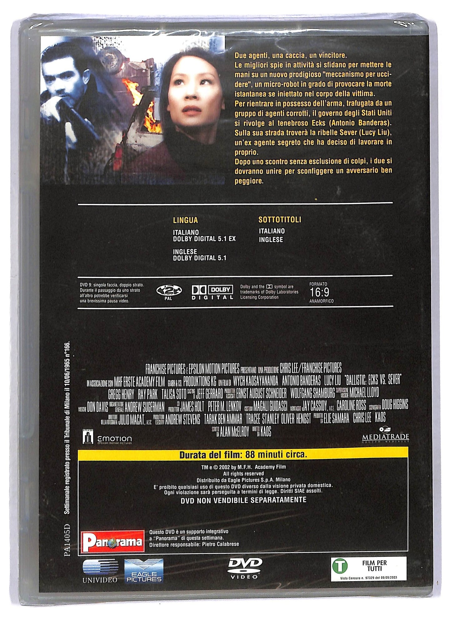 EBOND Ballistic EDITORIALE DVD D796754