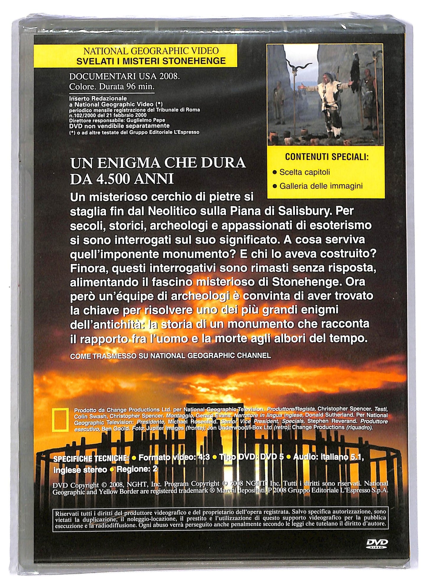 EBOND Svelati i Misteri Stonehenge - National Geographic Vol.66 DVD D796831