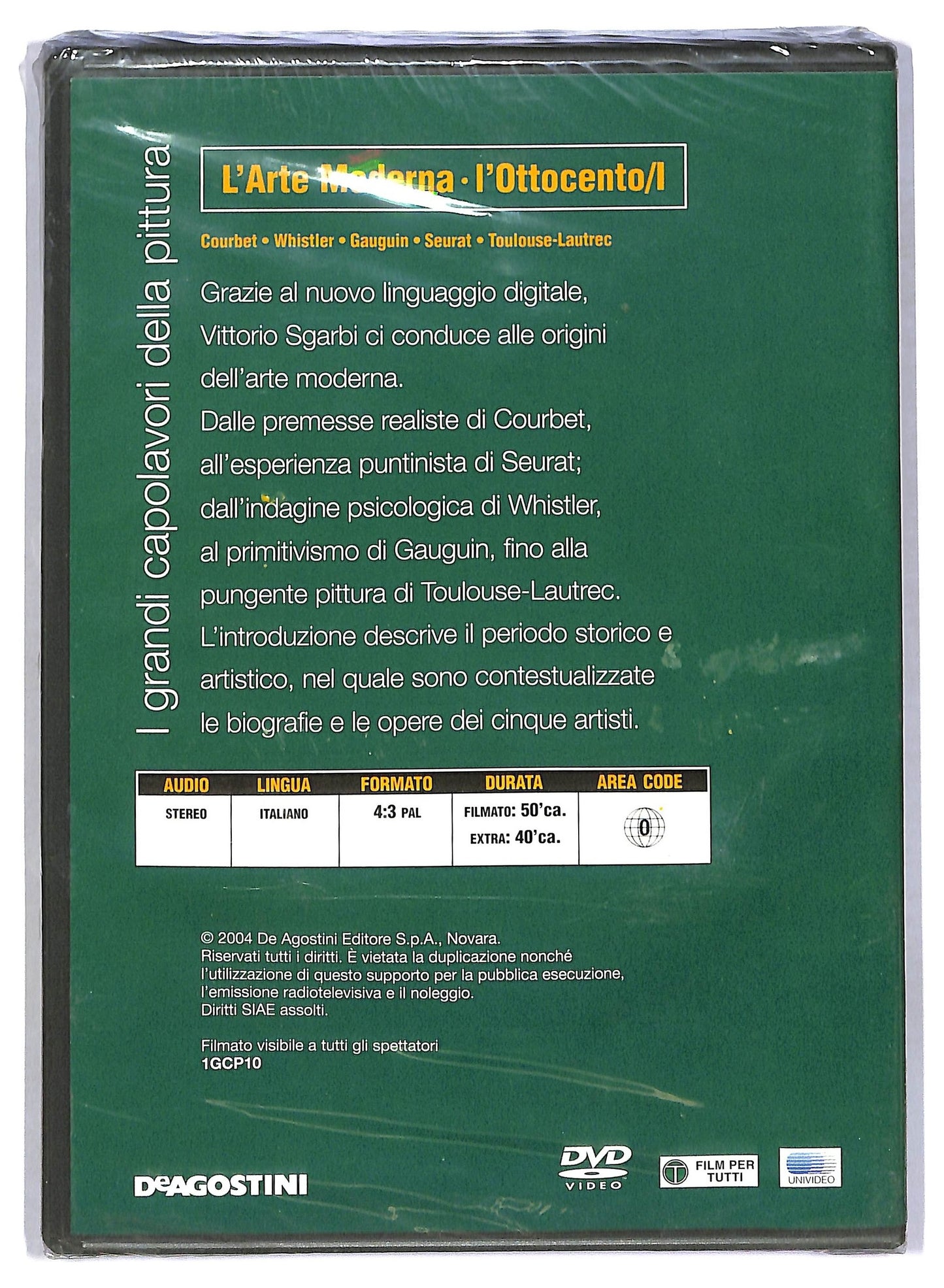 EBOND I Grandi Capolavori Della Pittura - Commentati da Vittorio Sgarbi EDITORIALE DVD D796835