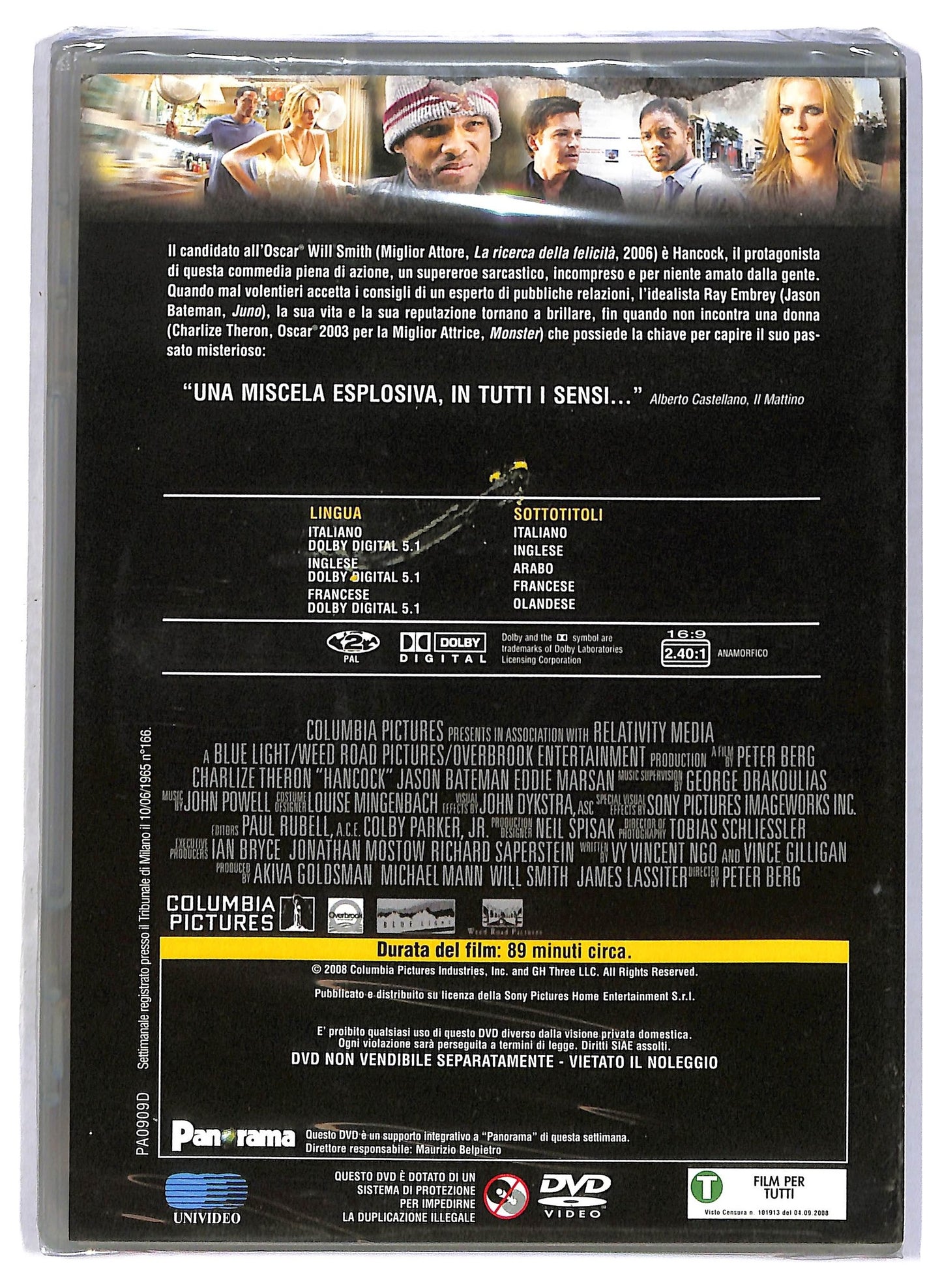 EBOND Hancock DVD Editoriale D796856
