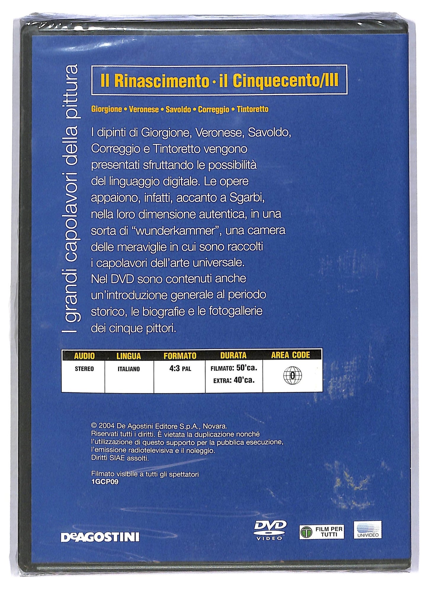 EBOND I Grandi capolavori Della Pittura EDITORIALE DVD D796909