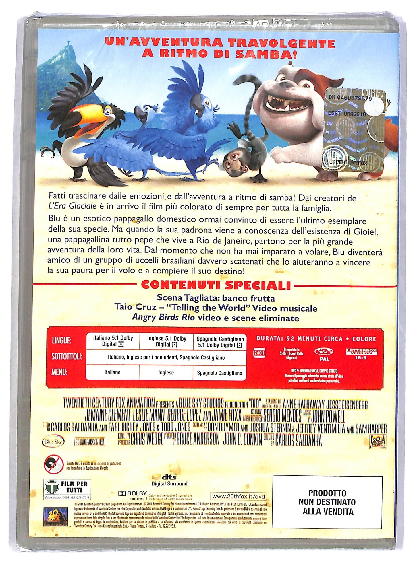 EBOND Rio EDITORIALE DVD D796933