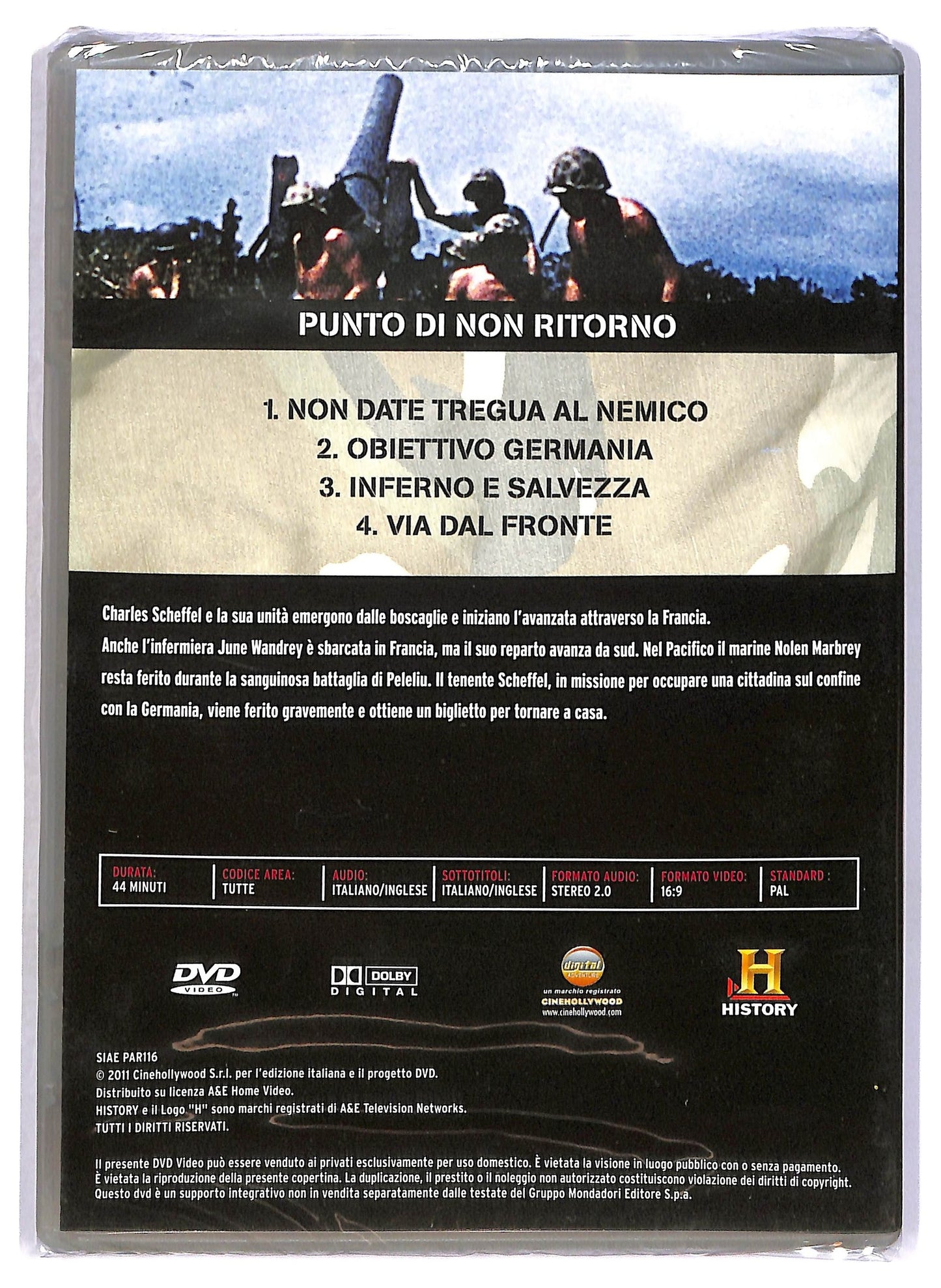 EBOND gli archivi ritrovati vol 6 - punto di non ritorno EDITORIALE DVD D797034