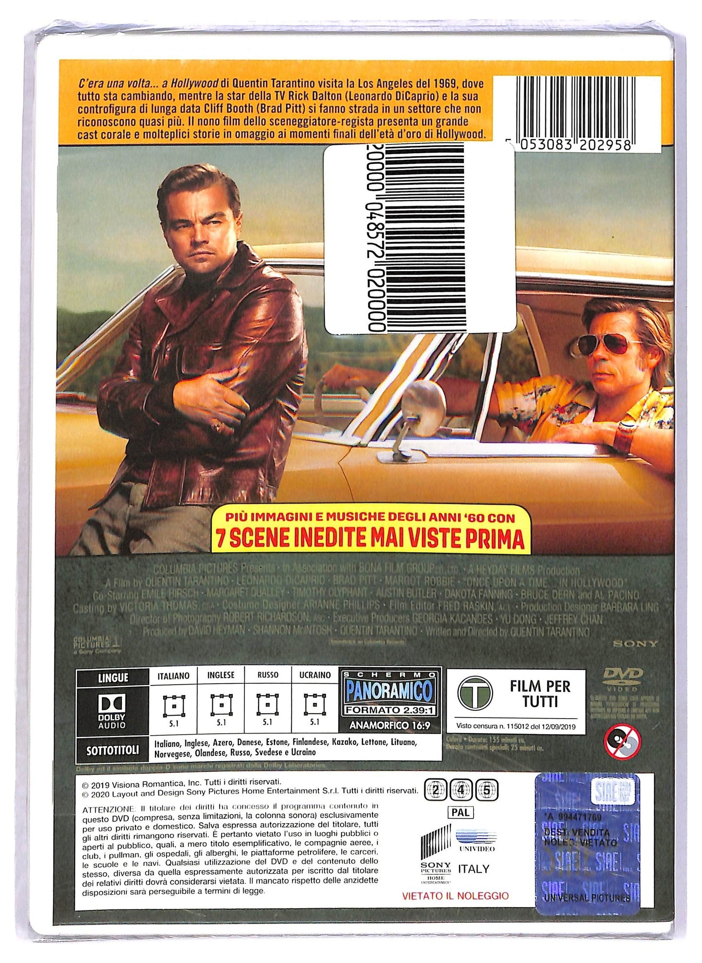 EBOND C'era Una Volta a... Hollywood DVD D797052