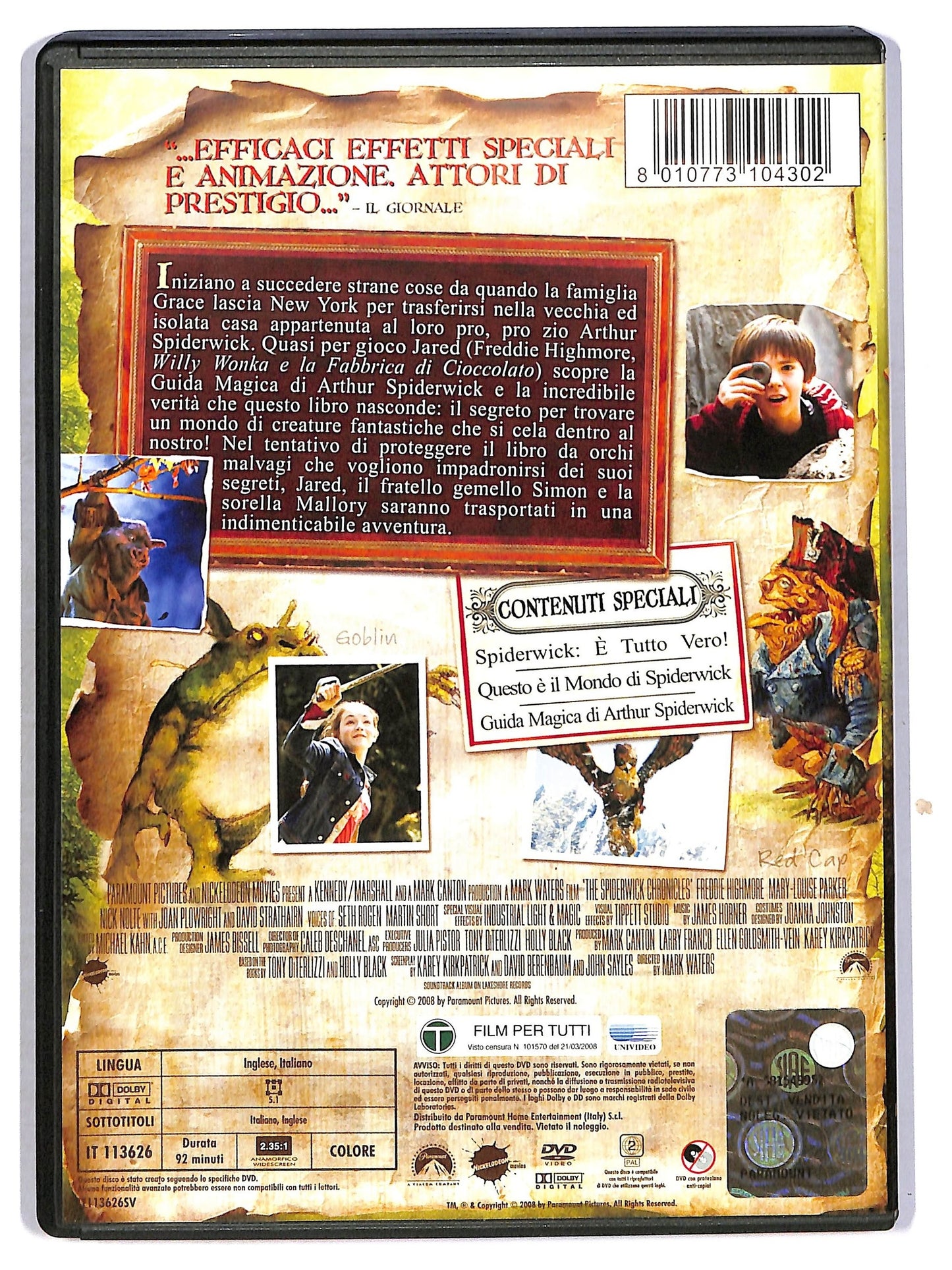 EBOND The Spiderwick - Le cronache DVD D797104
