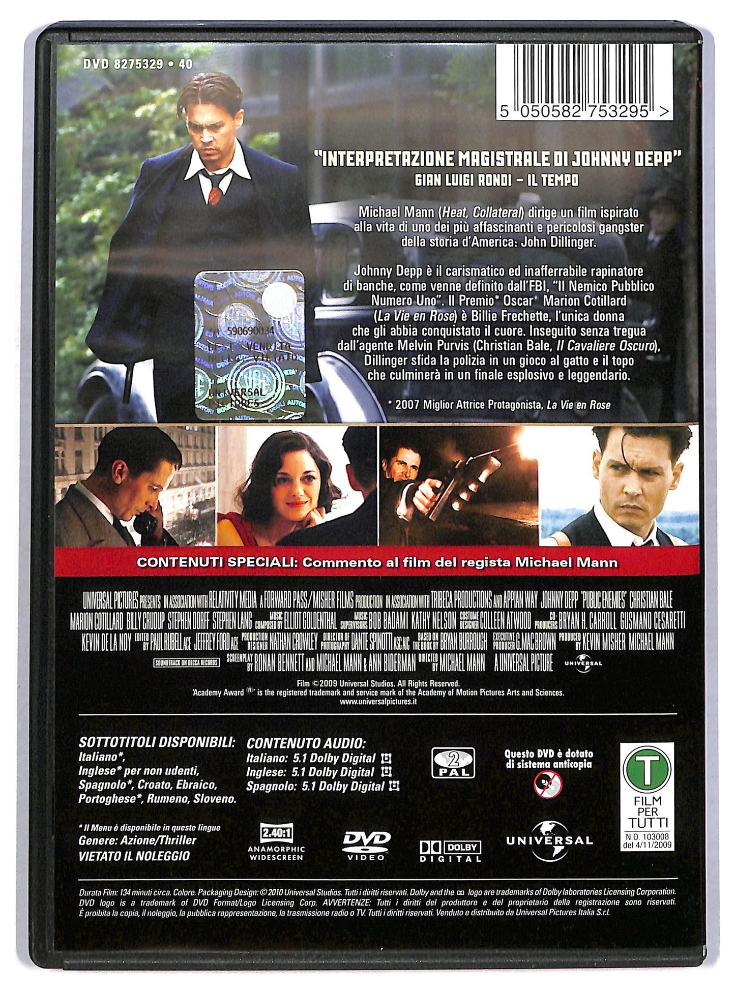 EBOND Nemico Pubblico - Public Enemies DVD D797203