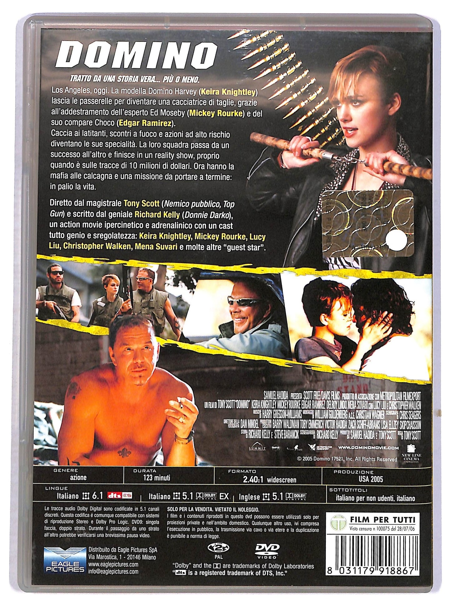 EBOND Domino Con Keira Knightley DVD D797218