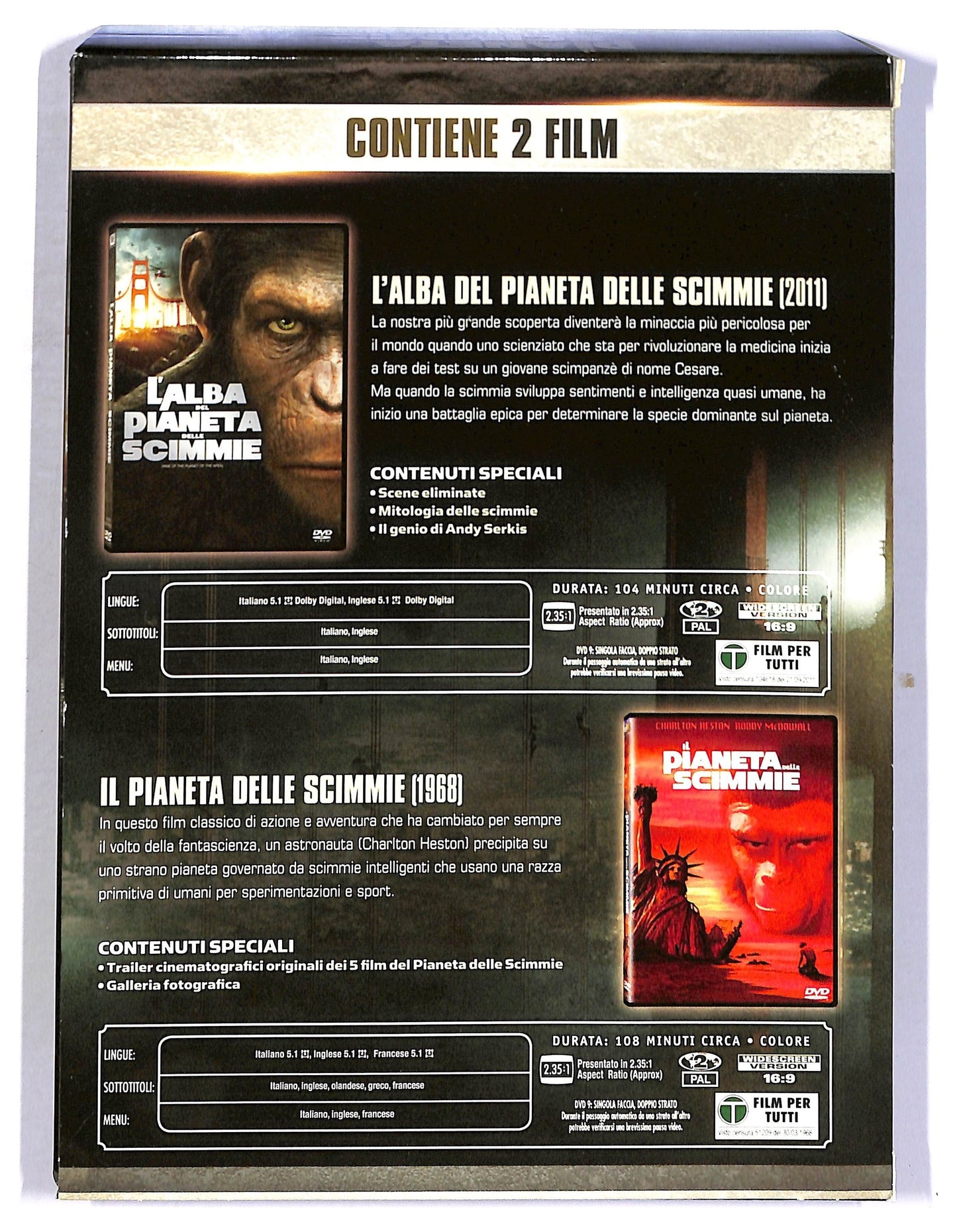 EBOND L'alba del pianeta delle scimmie DVD D797236